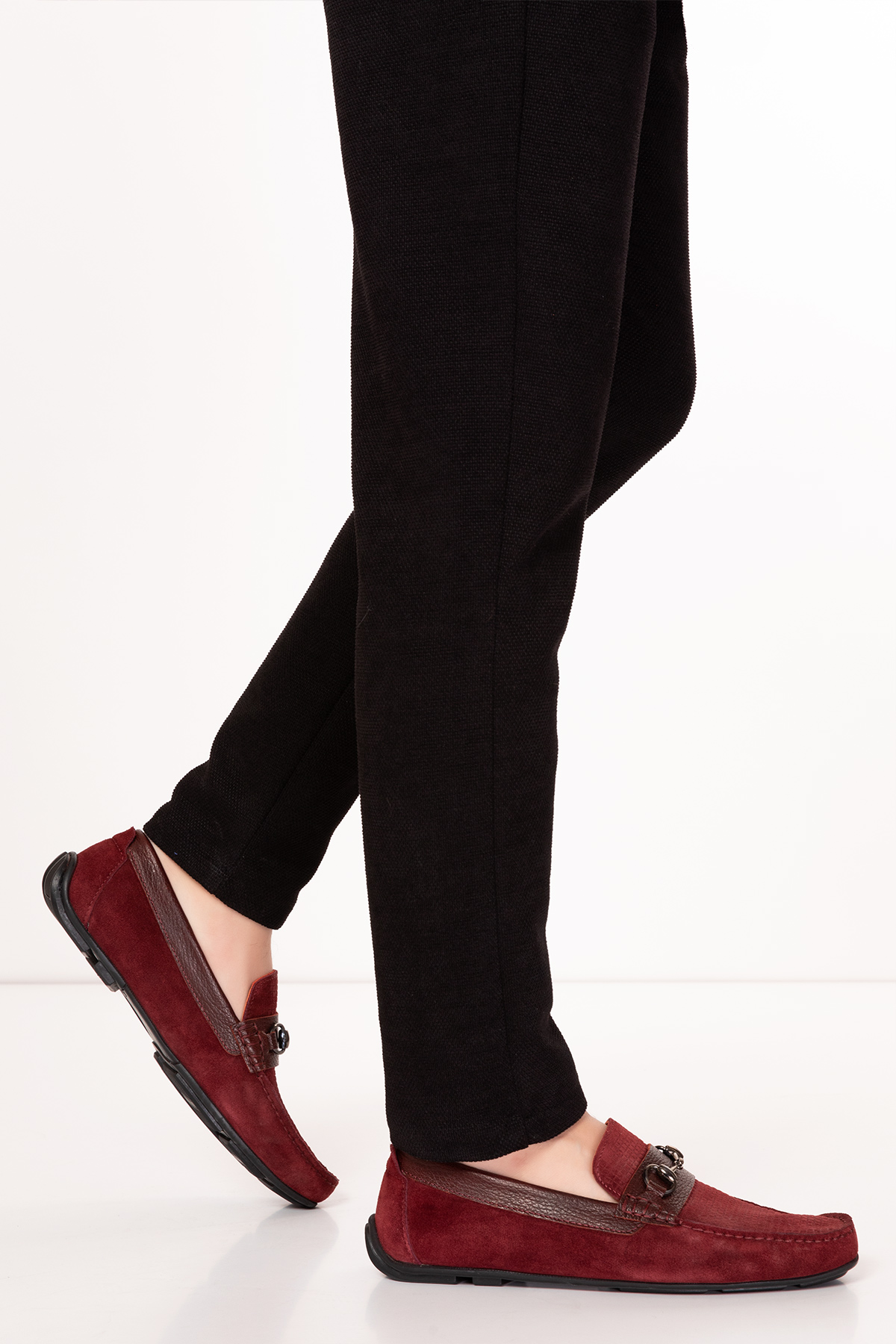 Gondol Erkek Hakiki Deri Hafif Taban Loafer Ayakkabı tx.220 - Görsel 5