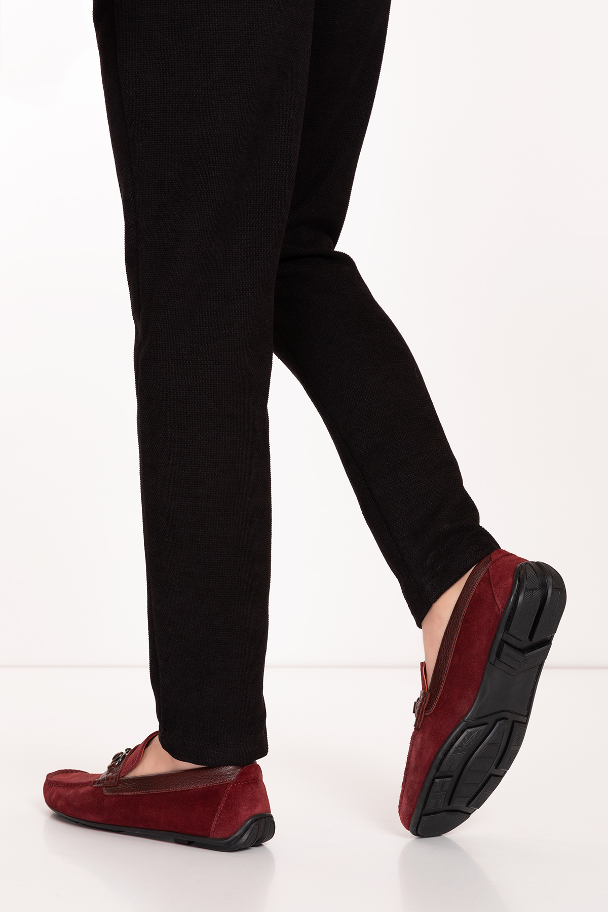 Gondol Erkek Hakiki Deri Hafif Taban Loafer Ayakkabı tx.220 - Görsel 6