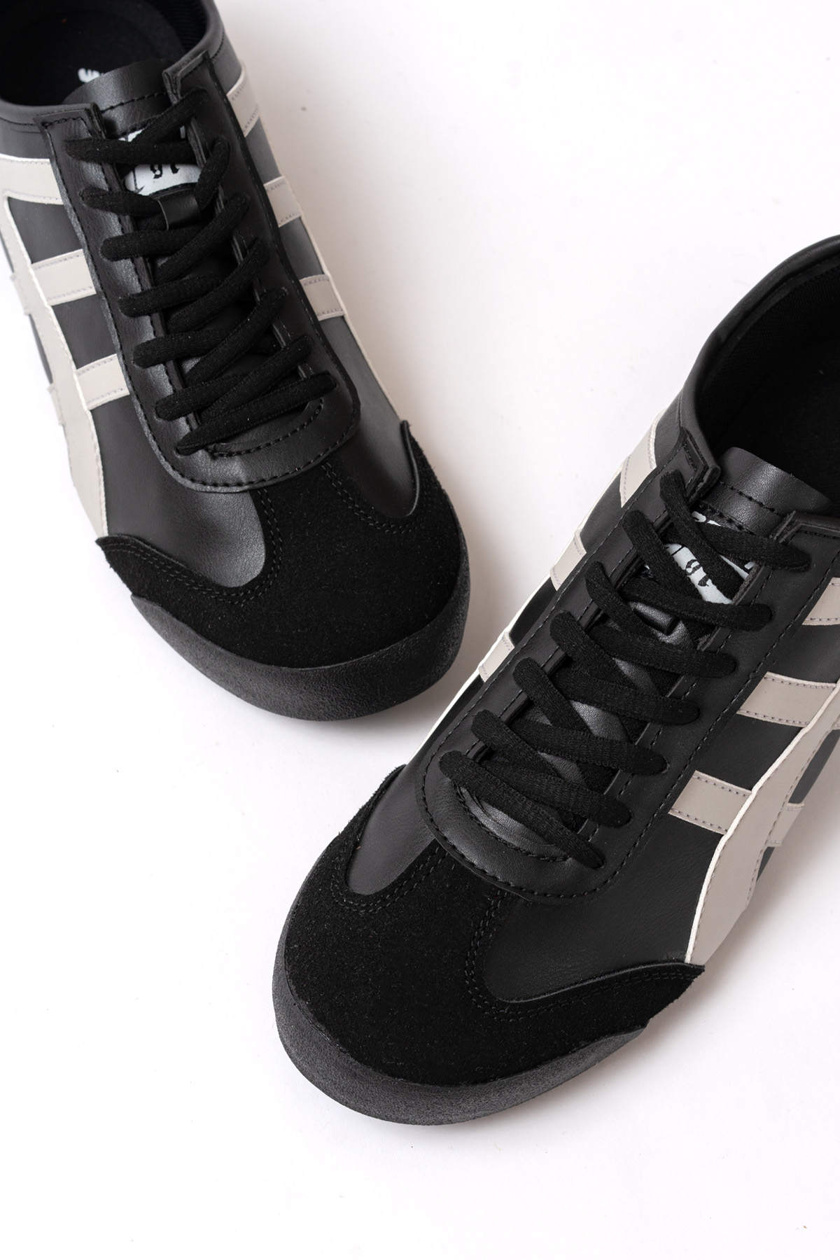 Uniseks Sneaker Spor Ayakkabı 614 Siyah Buz - Görsel 4