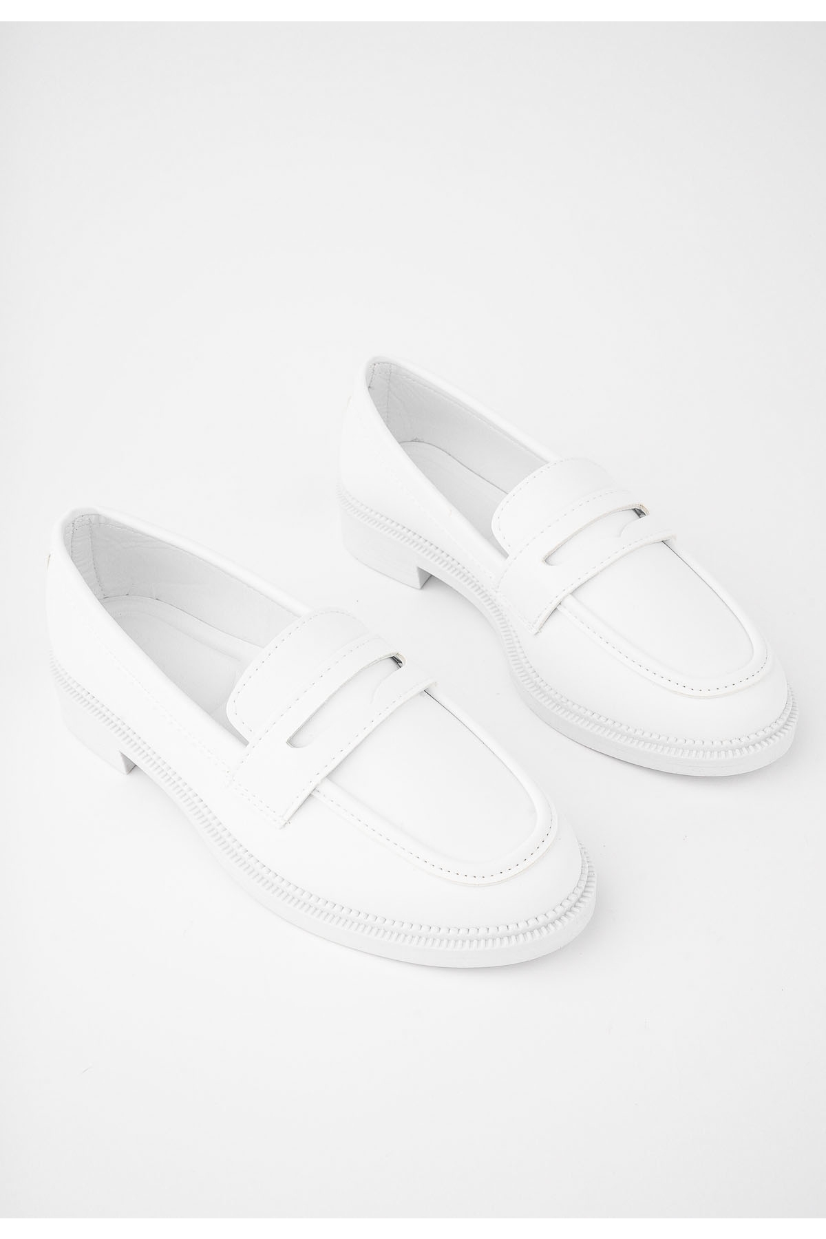 Kadın Hafif Rahat Makosen Ayakkabı abb.805 Beyaz - Görsel 6