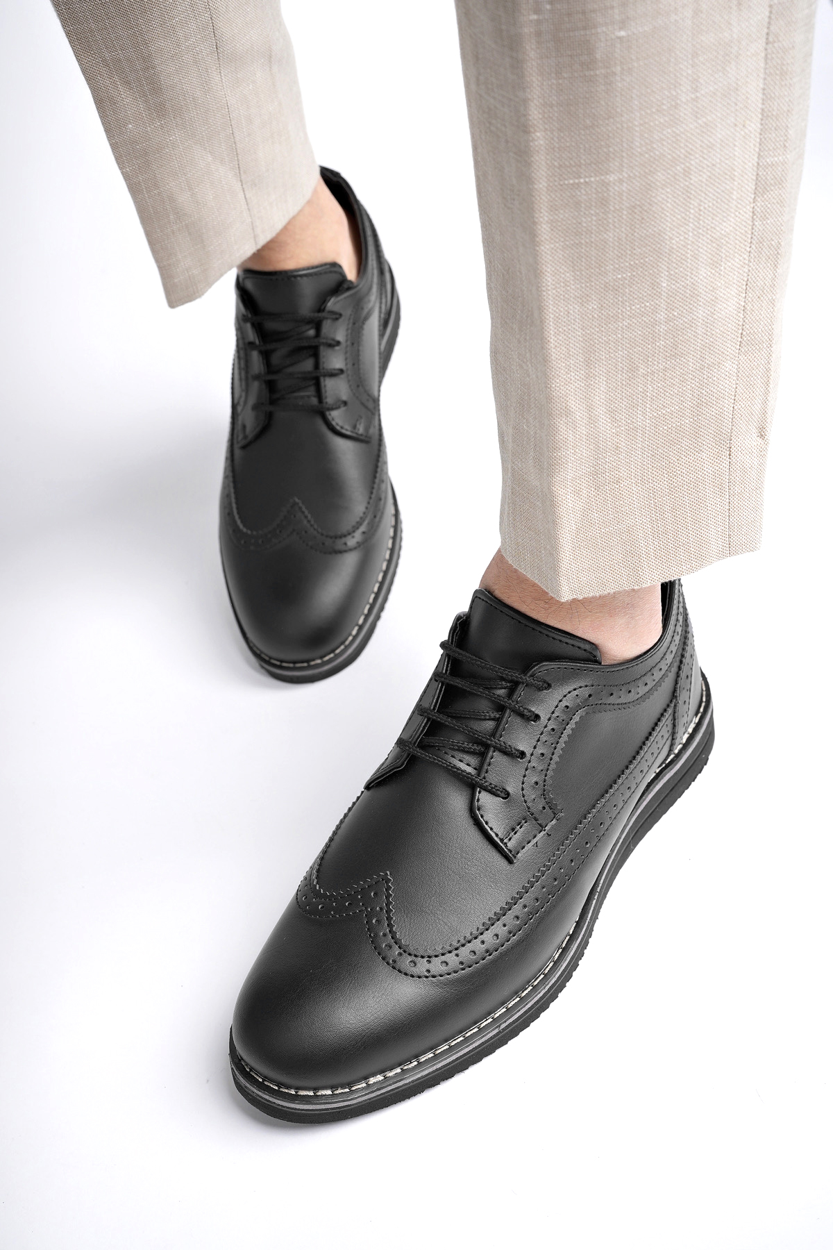 Oxford Erkek Ayakkabı Oxford Erkek Ayakkabı .1118 Siyah Cilt - Görsel 2
