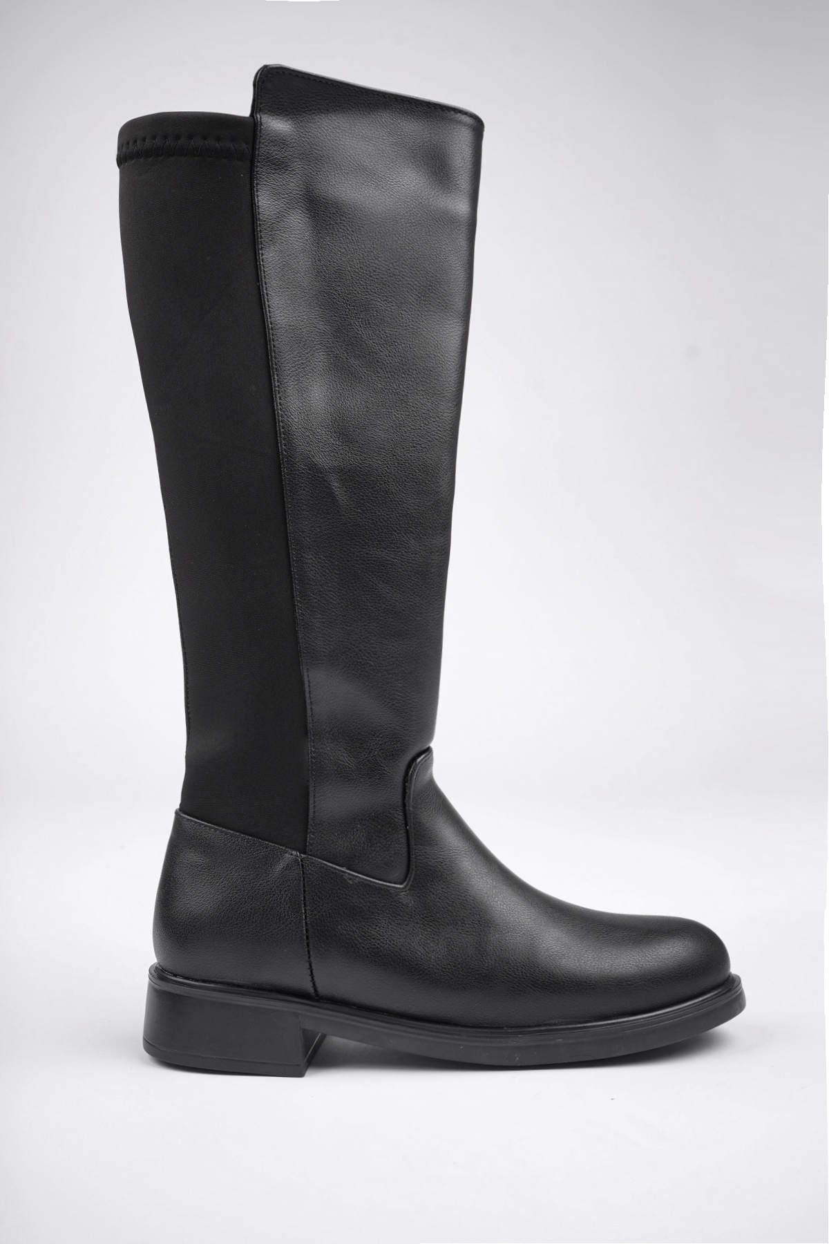 Garantili Esnek Dalgıç Kumaş içi Kürklü Orotpedik iç Taban Kaymaz Kauçuk Su Geçi Siyah - Görsel 4