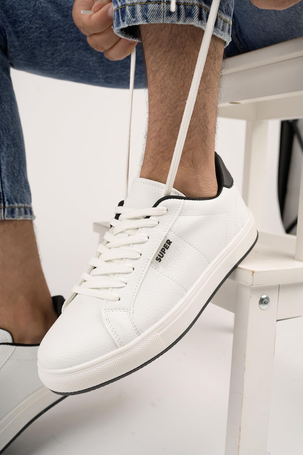 Muggo Harvest Garantili Unisex Bağcıklı Sneaker Spor Ayakkabı - Görsel 3