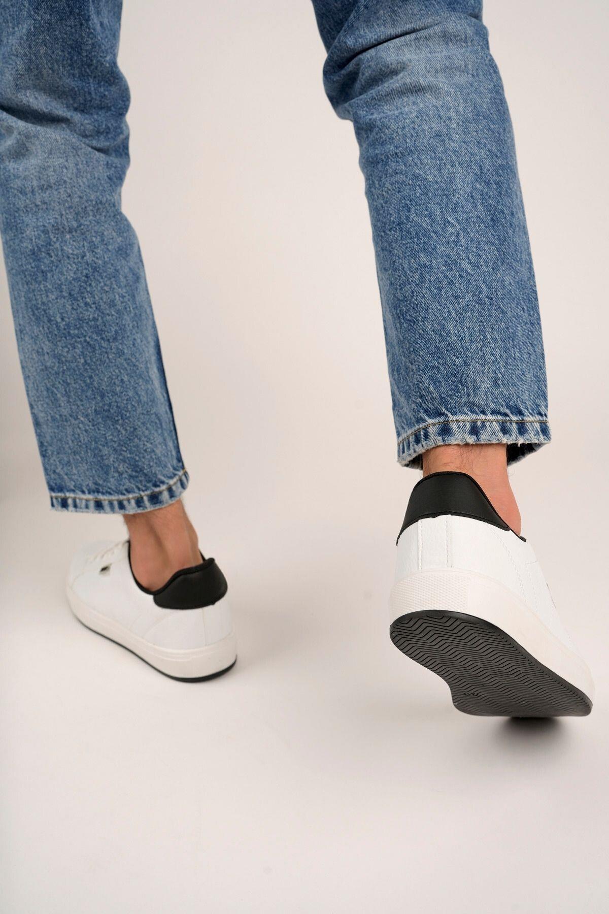 Muggo Harvest Garantili Unisex Bağcıklı Sneaker Spor Ayakkabı - Görsel 8