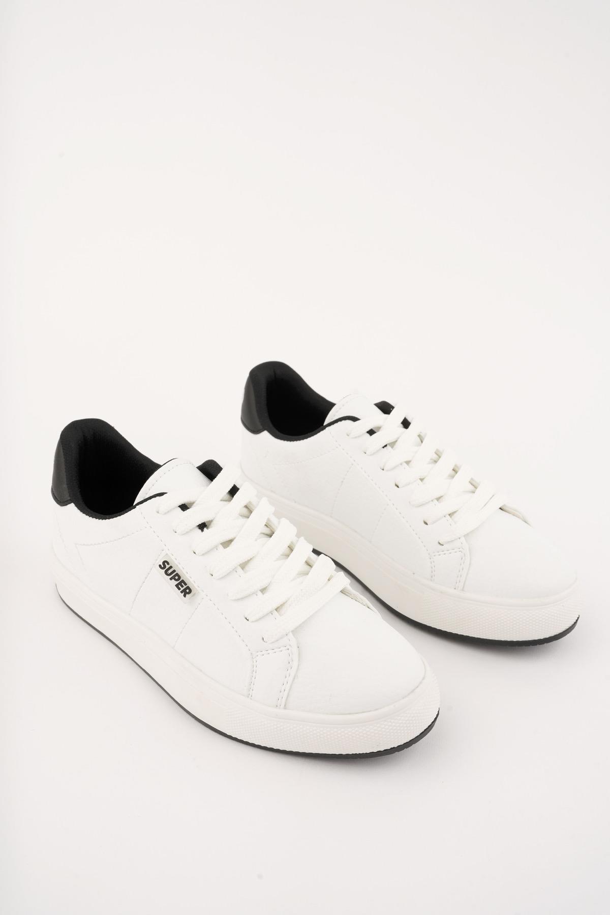 Muggo Harvest Garantili Unisex Bağcıklı Sneaker Spor Ayakkabı - Görsel 9