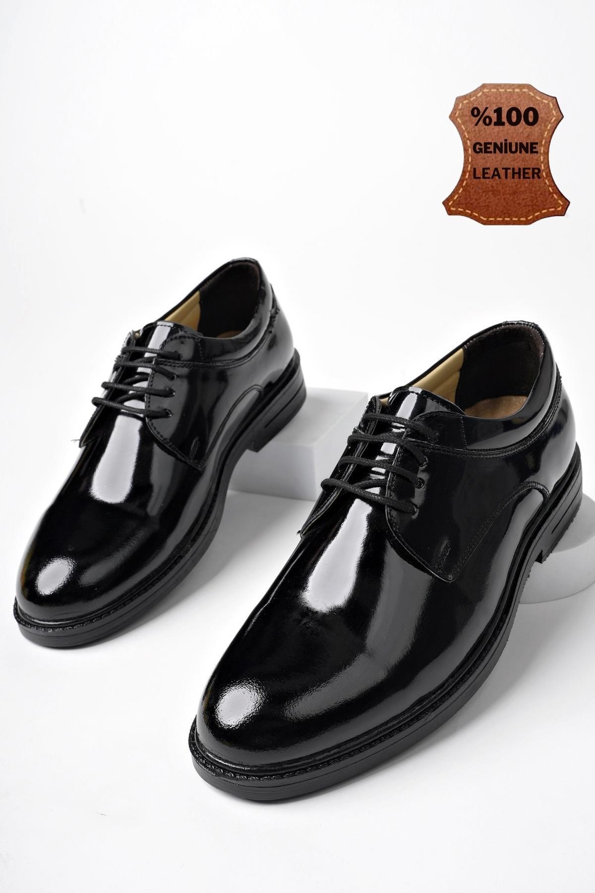 Zaha Garantili Erkek Günlük Klasik Hakiki Deri Kışlık Casual Ayakkabı - Görsel 4