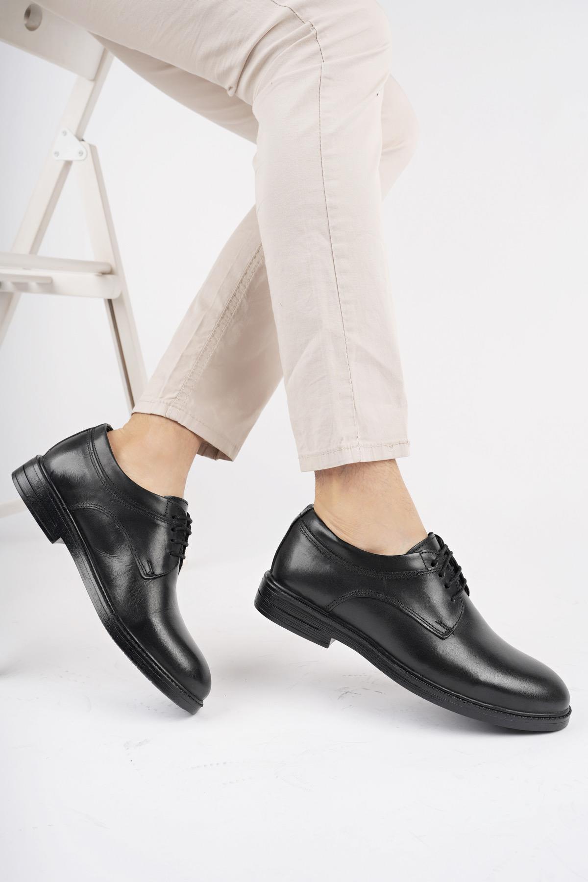 Zaha Garantili Erkek Günlük Klasik Hakiki Deri Kışlık Casual Ayakkabı - Görsel 6