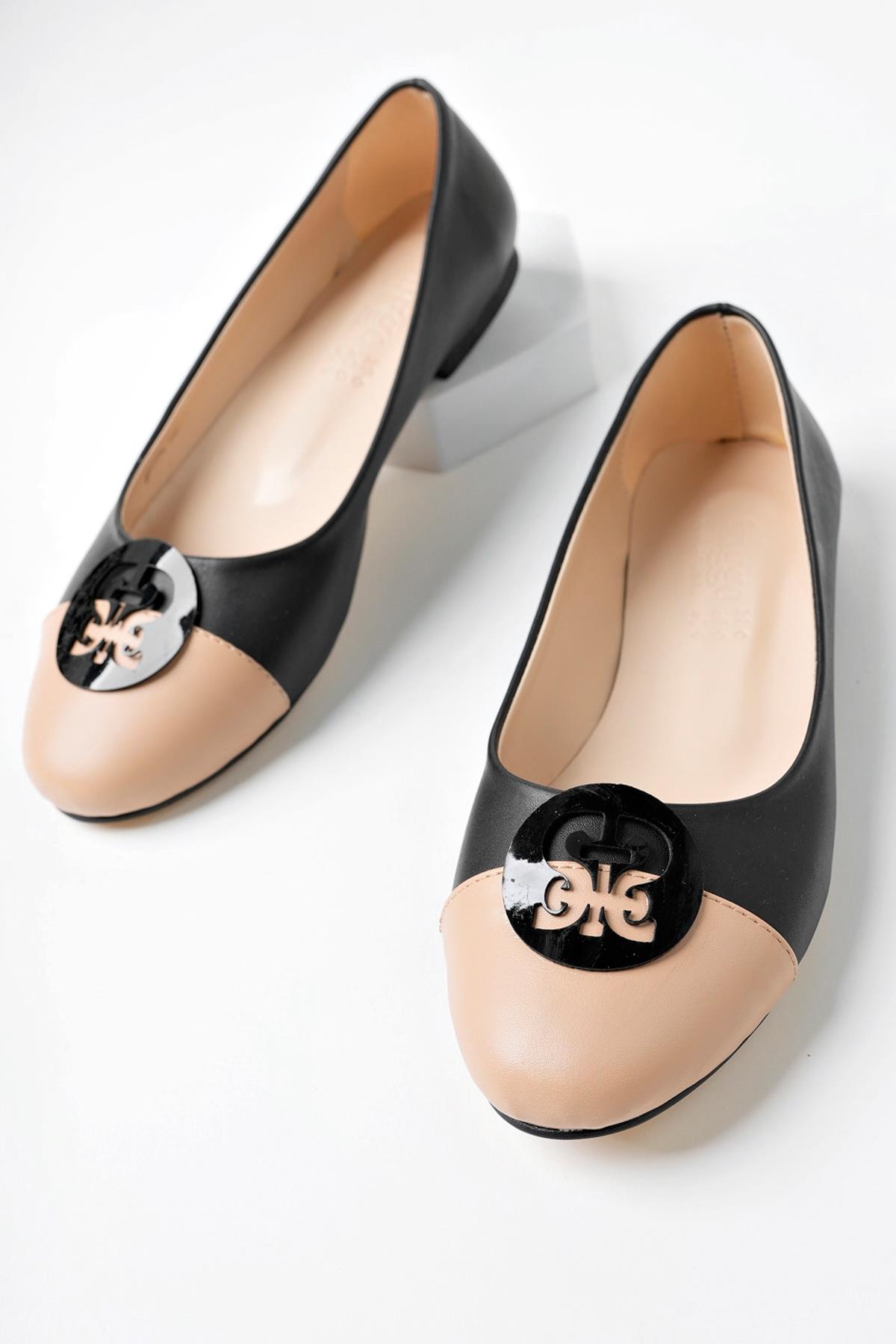 VARGAS Garantili Günlük Ortopedik Şık Tarz ve Rahat Kadın Tokalı Babet - Görsel 3