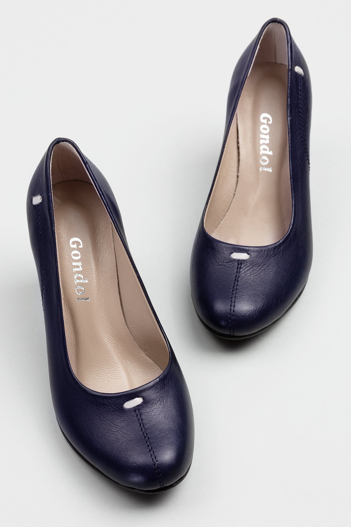 Gondol Kadın Hakiki Deri Klasik Topuklu Ayakkabı vdt.660 - Görsel 4