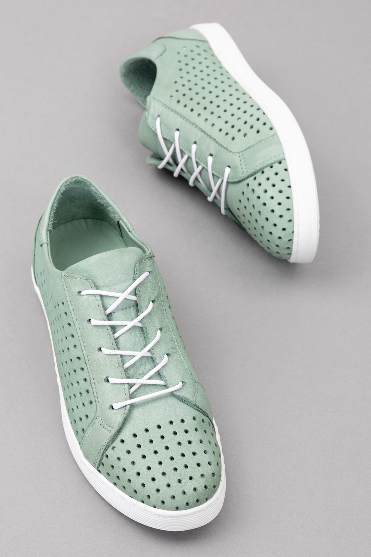 Gondol Kadın Hakiki Deri Günlük Rahat Ayakkabı gnd.108 - Görsel 6