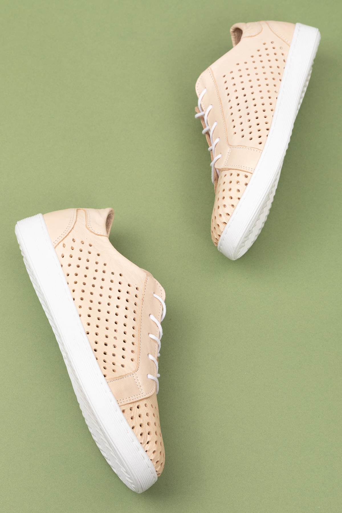 Gondol Kadın Hakiki Deri Günlük Rahat Ayakkabı gnd.108 - Görsel 8