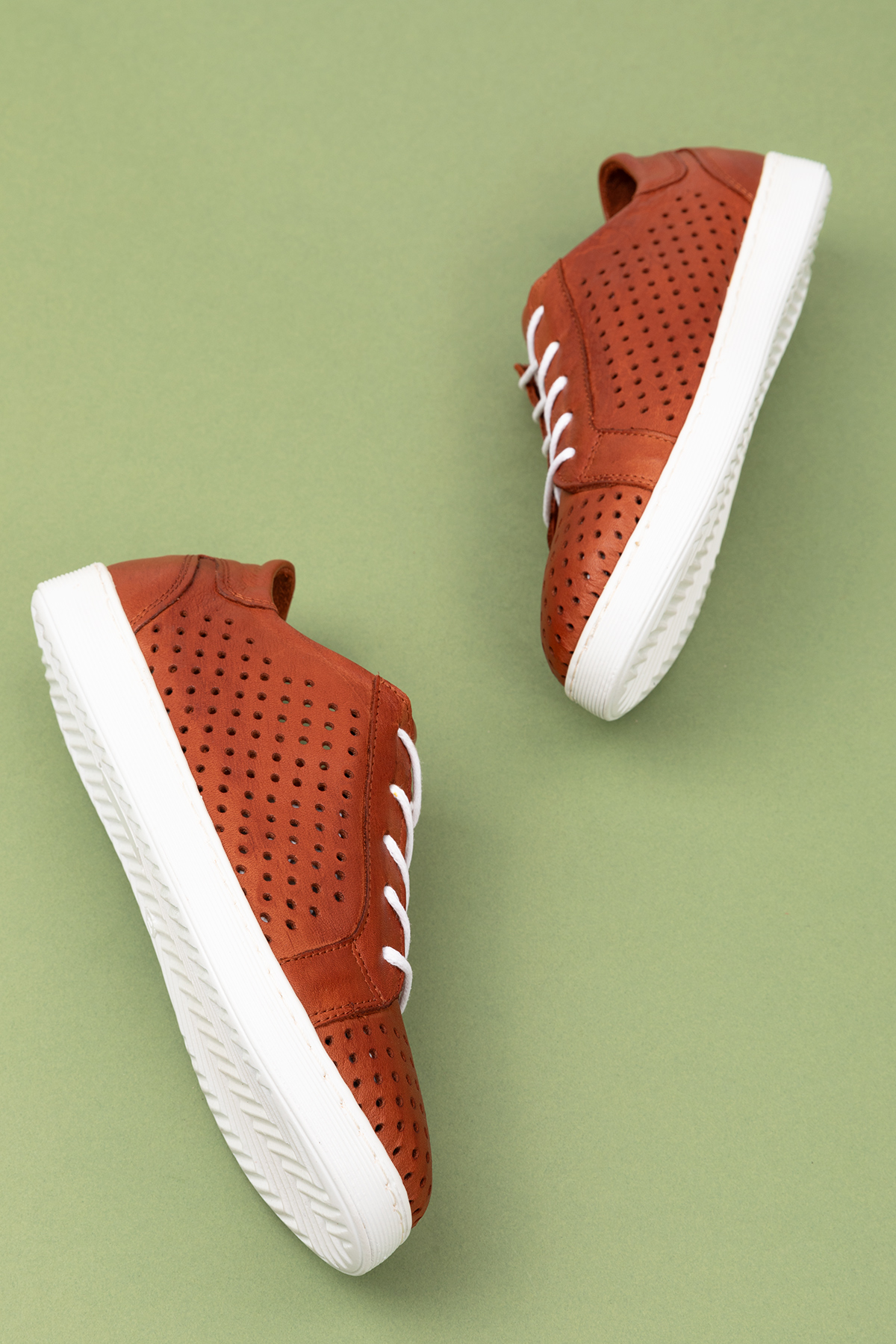 Gondol Kadın Hakiki Deri Günlük Rahat Ayakkabı gnd.108 - Görsel 5