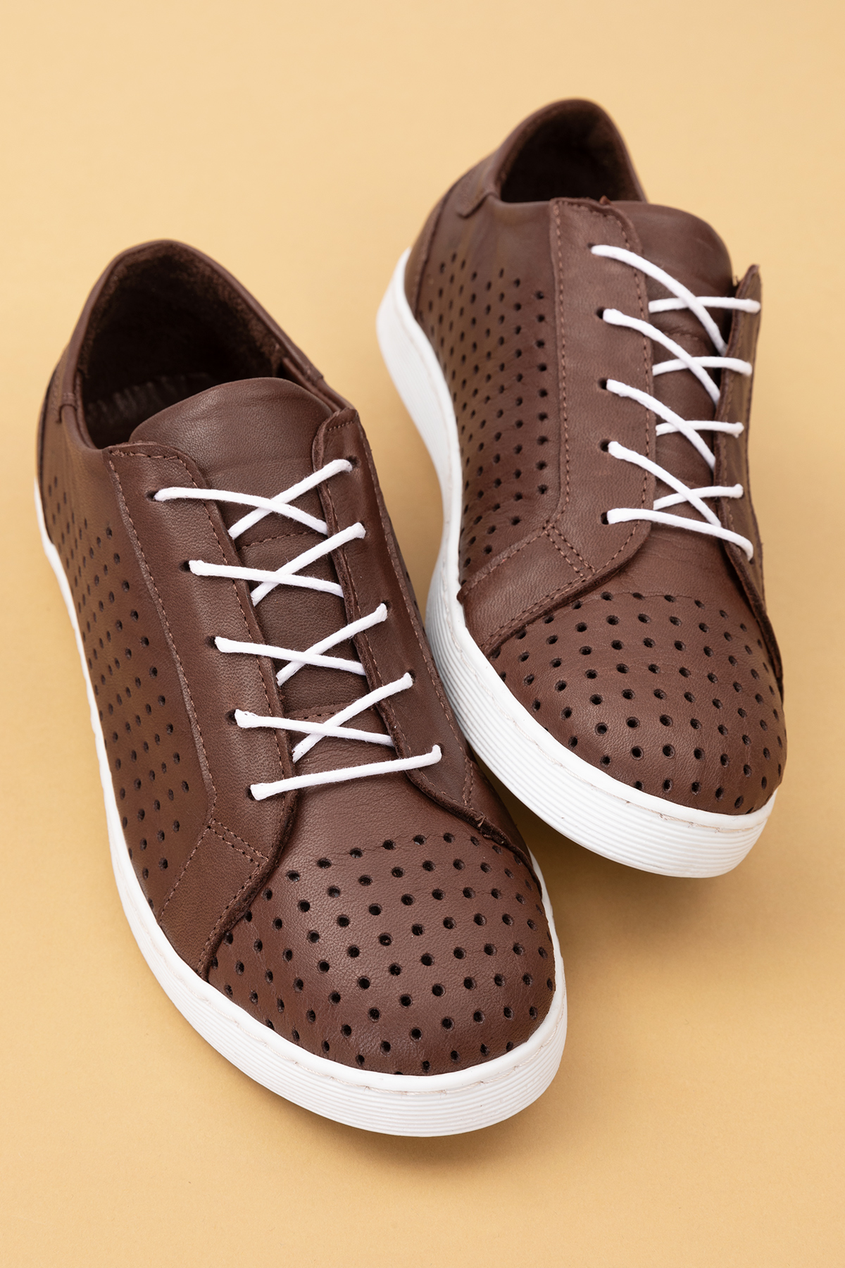 Gondol Kadın Hakiki Deri Günlük Rahat Ayakkabı gnd.108 - Görsel 4