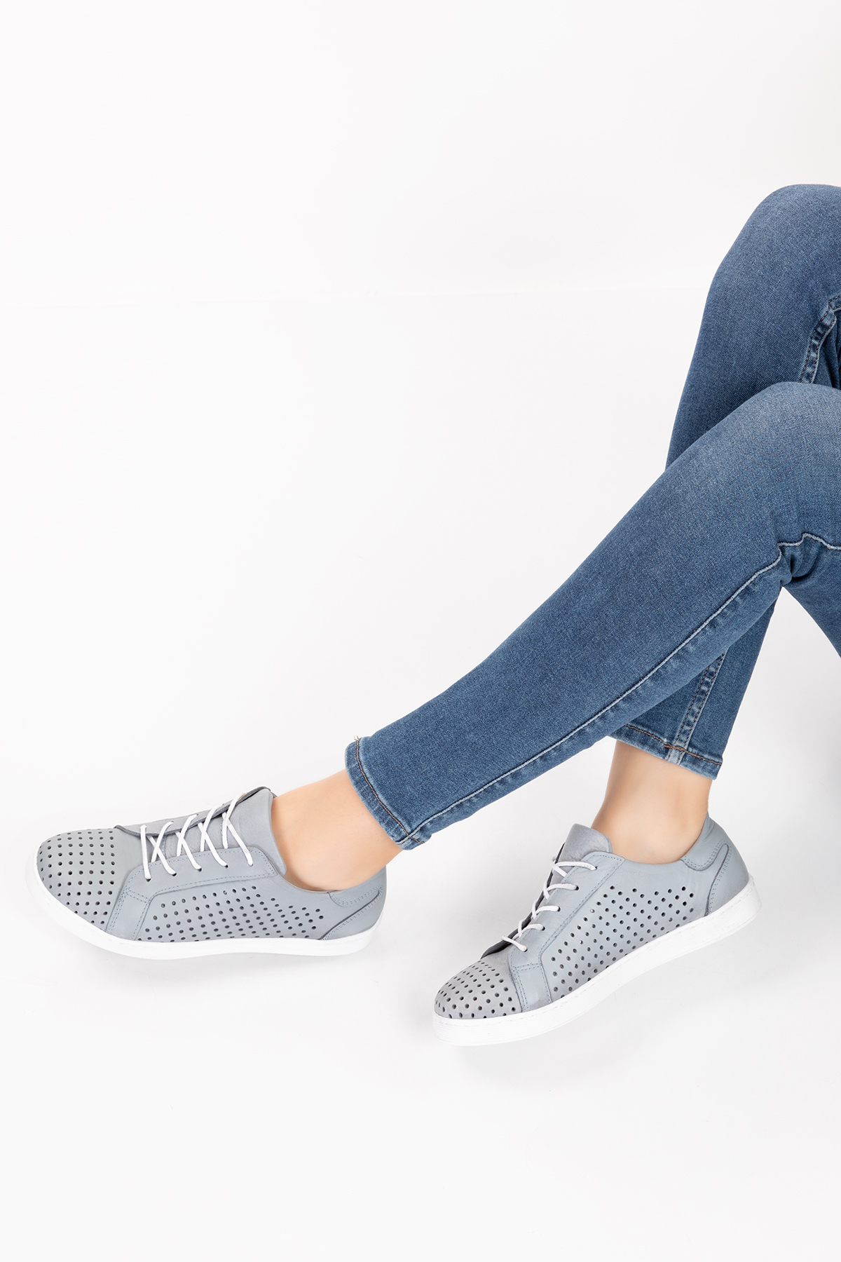 Gondol Kadın Hakiki Deri Günlük Rahat Ayakkabı gnd.108 - Görsel 3