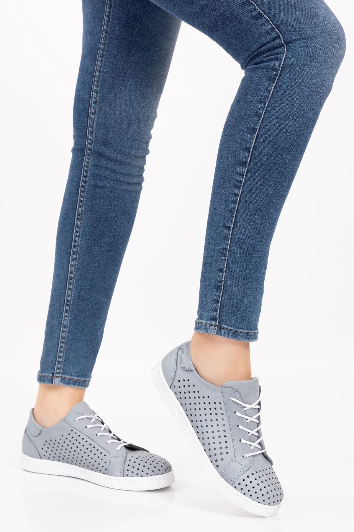 Gondol Kadın Hakiki Deri Günlük Rahat Ayakkabı gnd.108 - Görsel 7