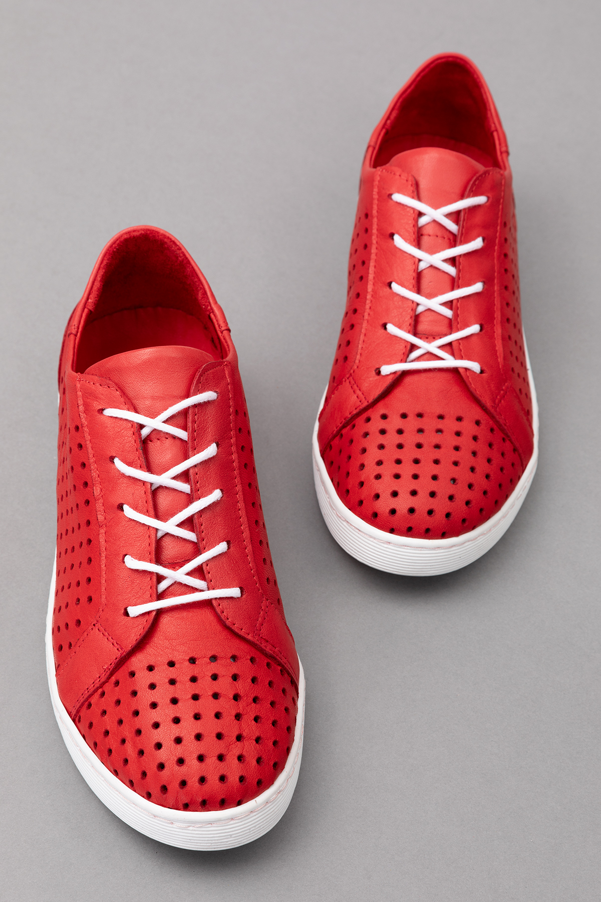 Gondol Kadın Hakiki Deri Günlük Rahat Ayakkabı gnd.108 - Görsel 8