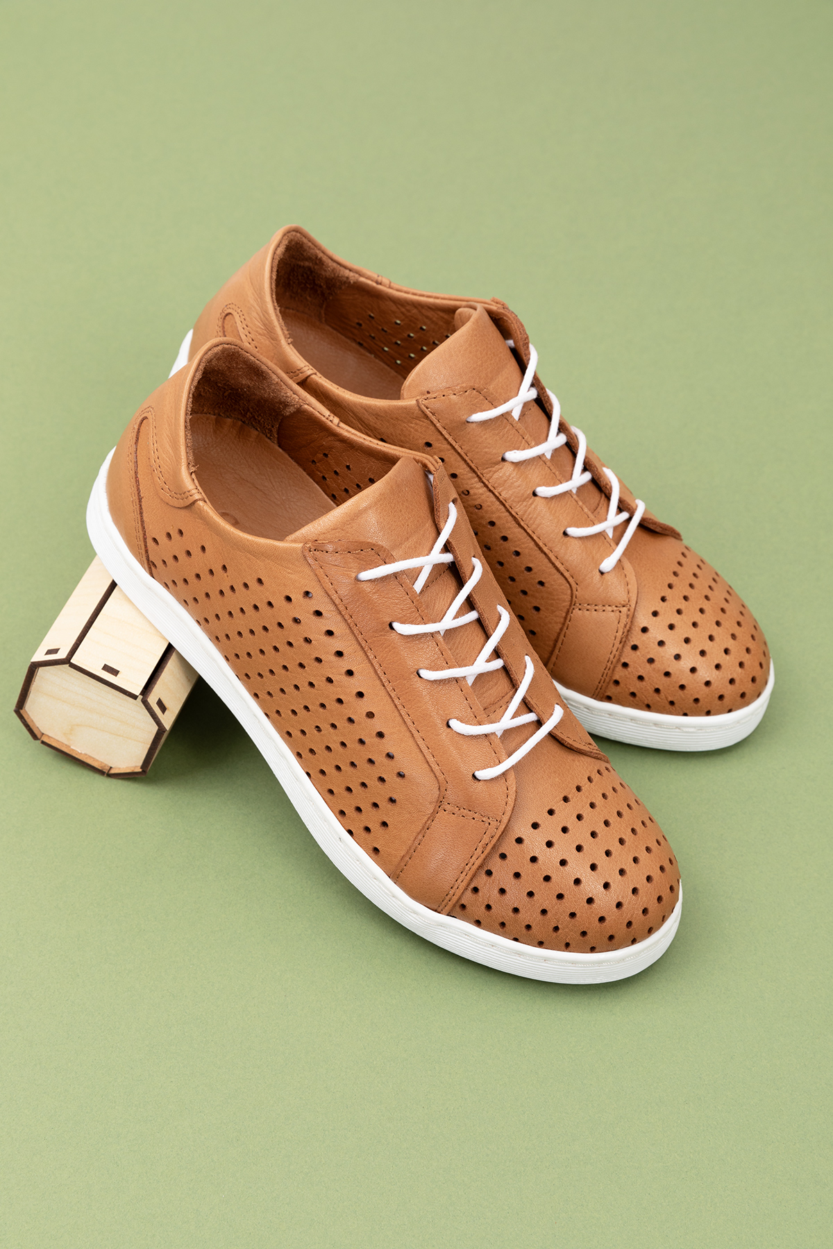 Gondol Kadın Hakiki Deri Günlük Rahat Ayakkabı gnd.108 - Görsel 3