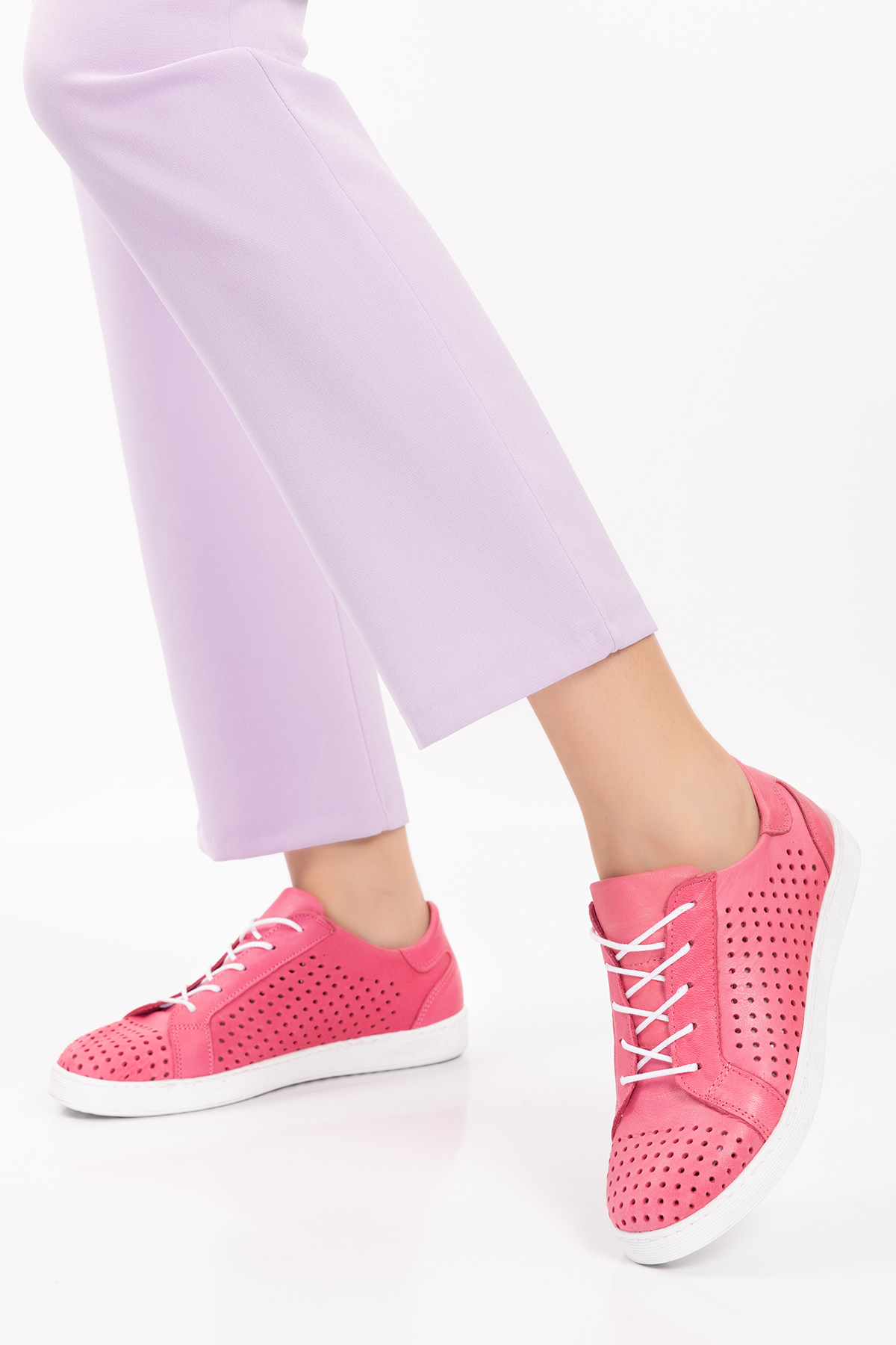 Gondol Kadın Hakiki Deri Günlük Rahat Ayakkabı gnd.108 - Görsel 4