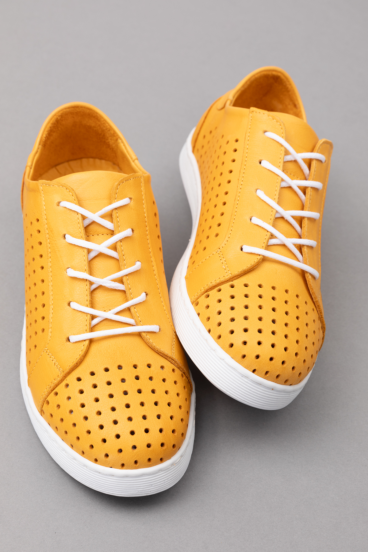 Gondol Kadın Hakiki Deri Günlük Rahat Ayakkabı gnd.108 - Görsel 5