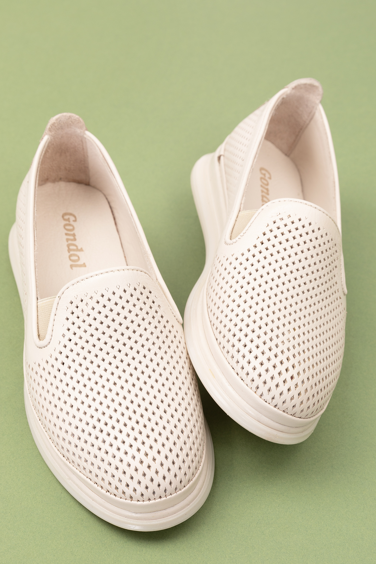 Gondol Hakiki Deri Günlük Rahat Yazlık Ayakkabı yt.112 - Görsel 7