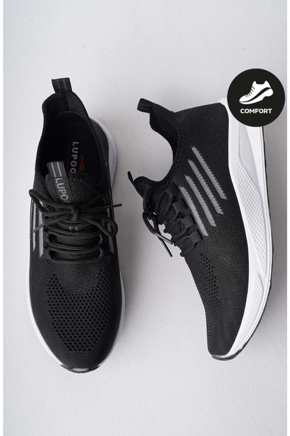 ULTRON Unisex Ortopedik Günlük Garantili Yürüyüş Koşu Sneaker Spor Ayakkabı - Görsel 5