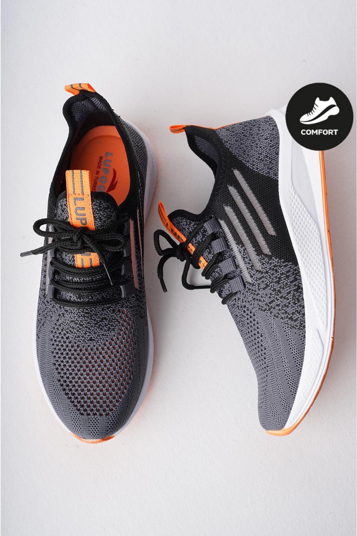 ULTRON Unisex Ortopedik Günlük Garantili Yürüyüş Koşu Sneaker Spor Ayakkabı - Görsel 5