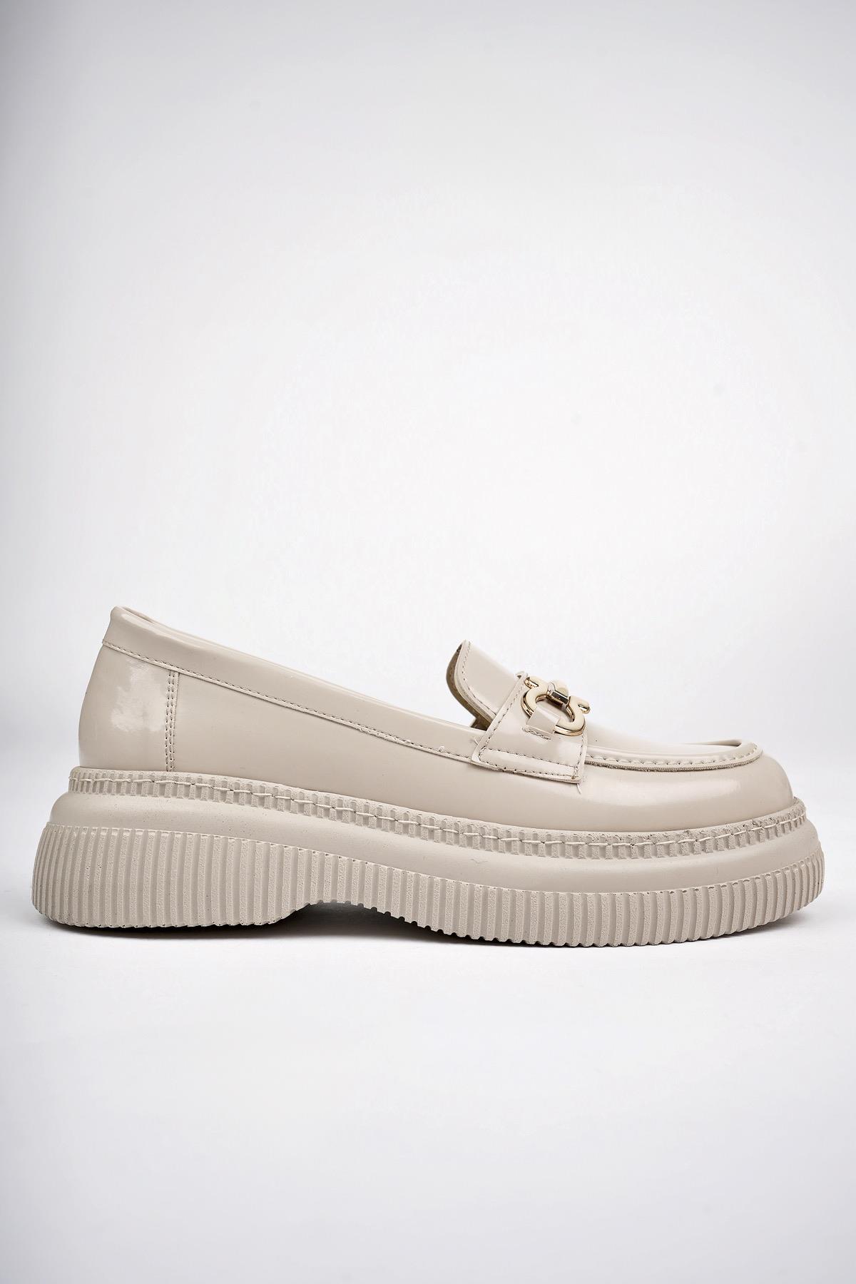 PEGULA Garantili Kadın Loafer Kalın Taban Günlük Casual Rahat Ayakkabı - Görsel 2