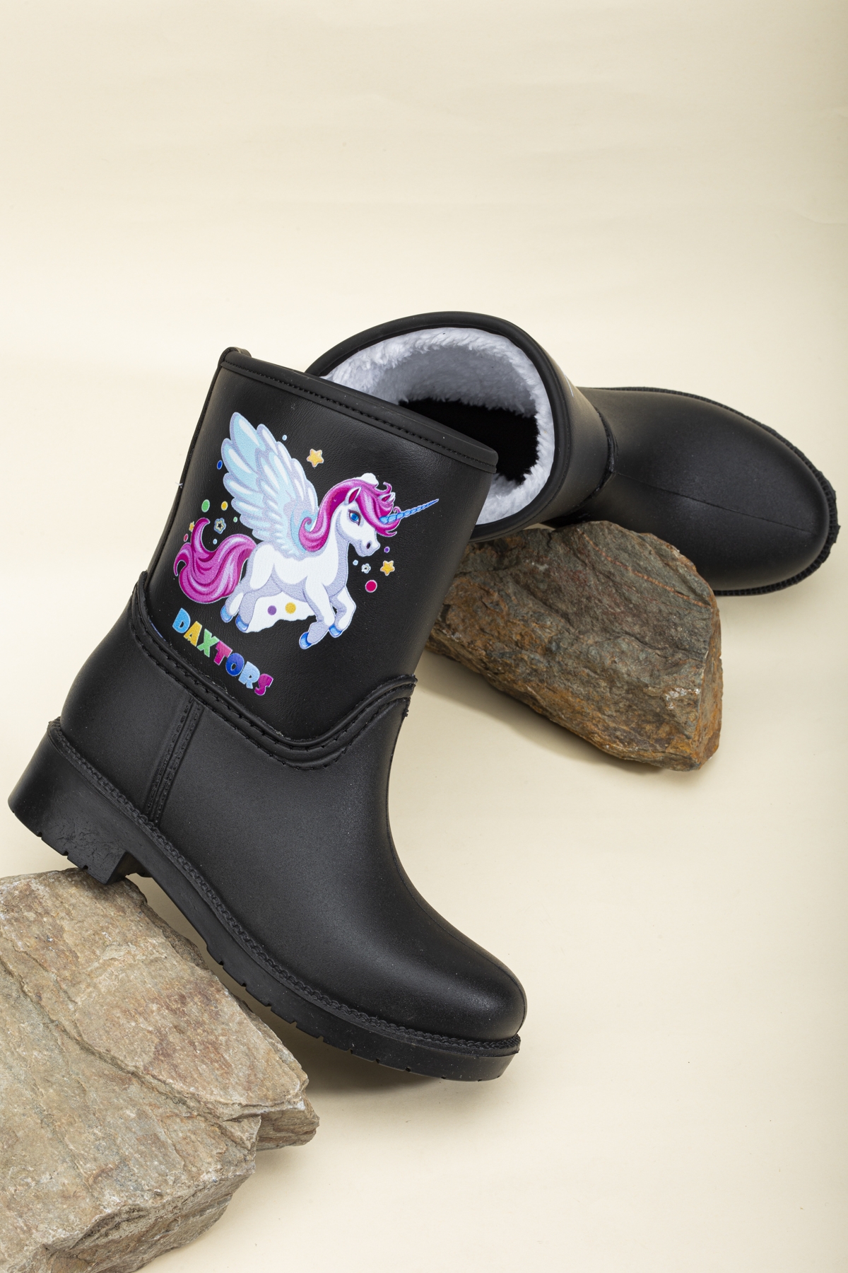 Garantili Prenses Su Ve Soğuk Geçirmez Kız Çocuk Kar Botu Ve Çizme - Görsel 3