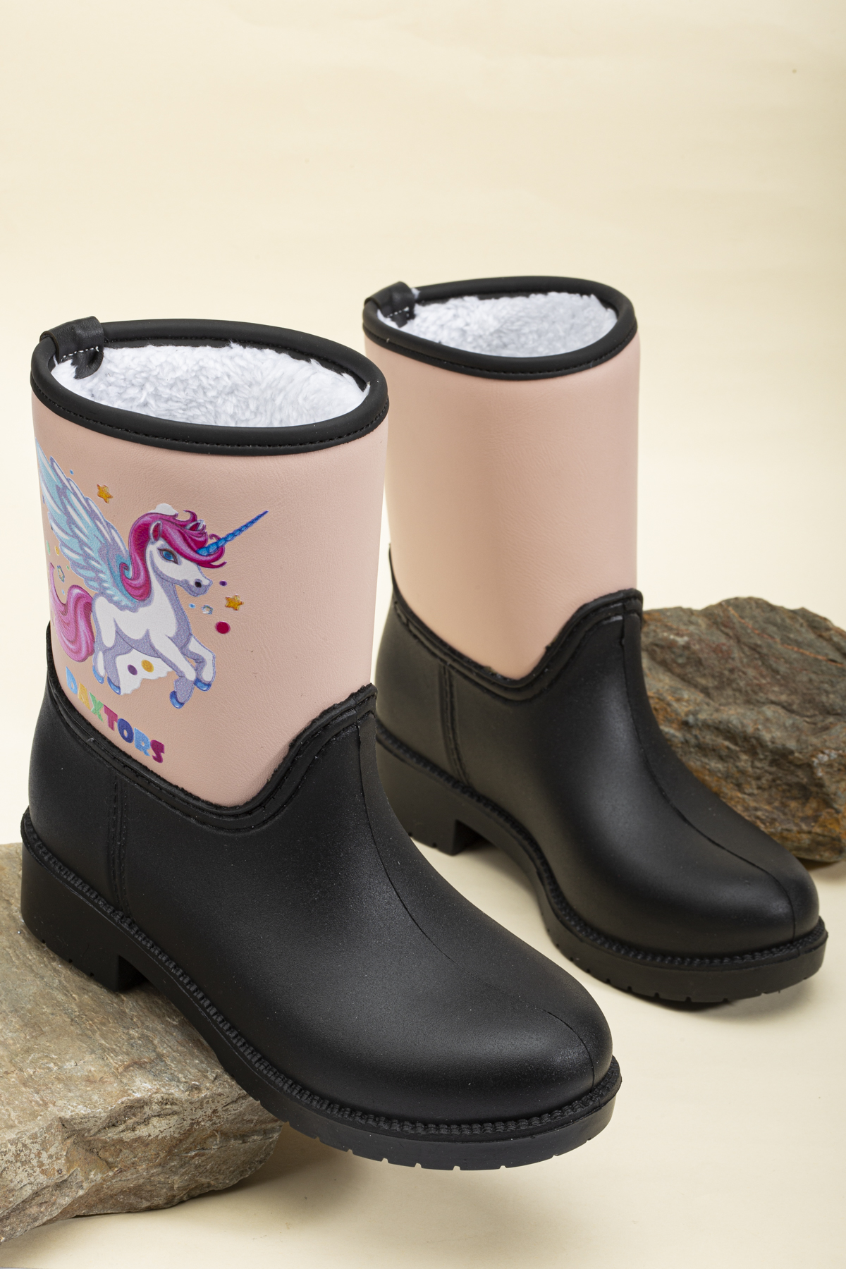 Garantili Prenses Su Ve Soğuk Geçirmez Kız Çocuk Kar Botu Ve Çizme - Görsel 5