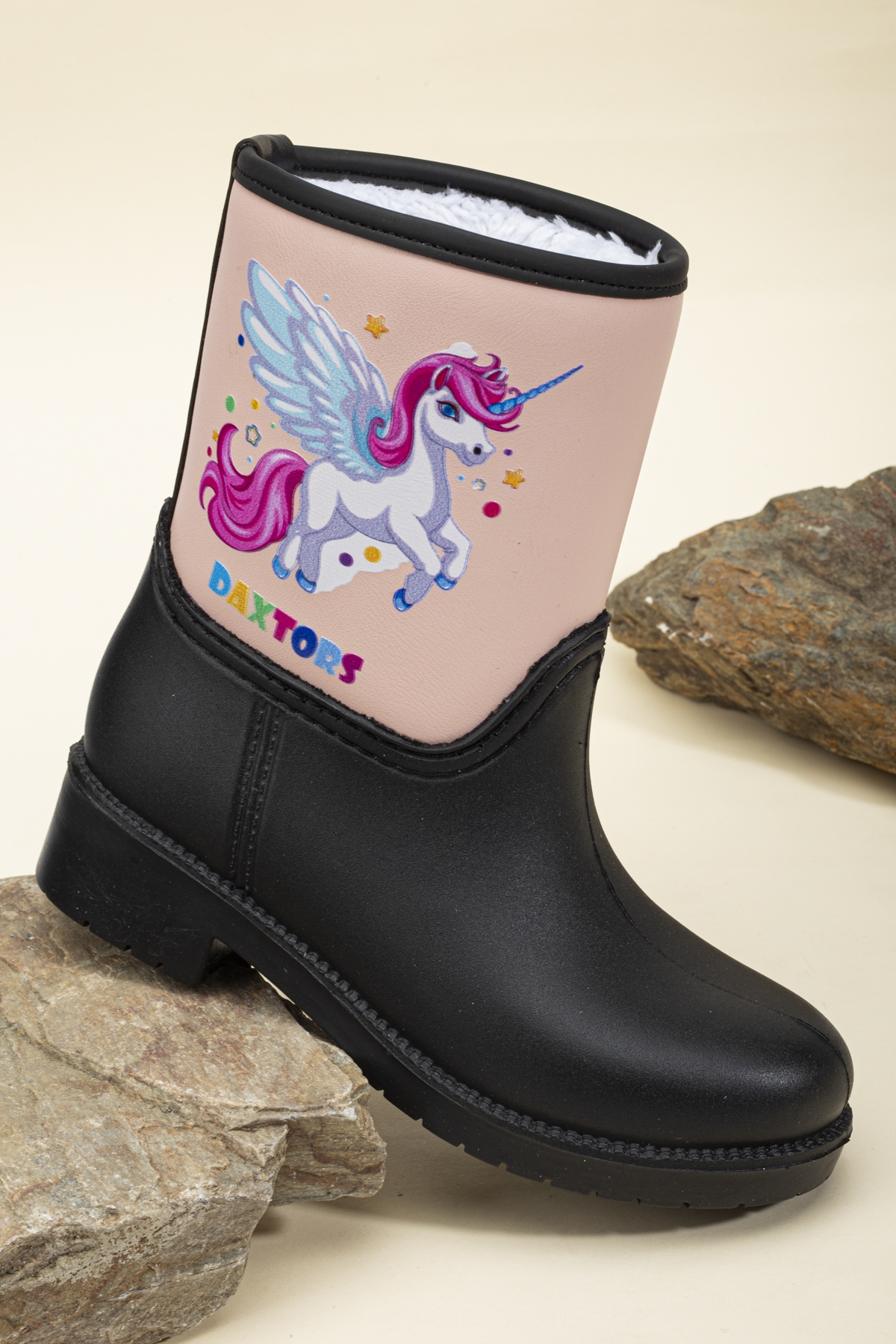 Garantili Prenses Su Ve Soğuk Geçirmez Kız Çocuk Kar Botu Ve Çizme - Görsel 7