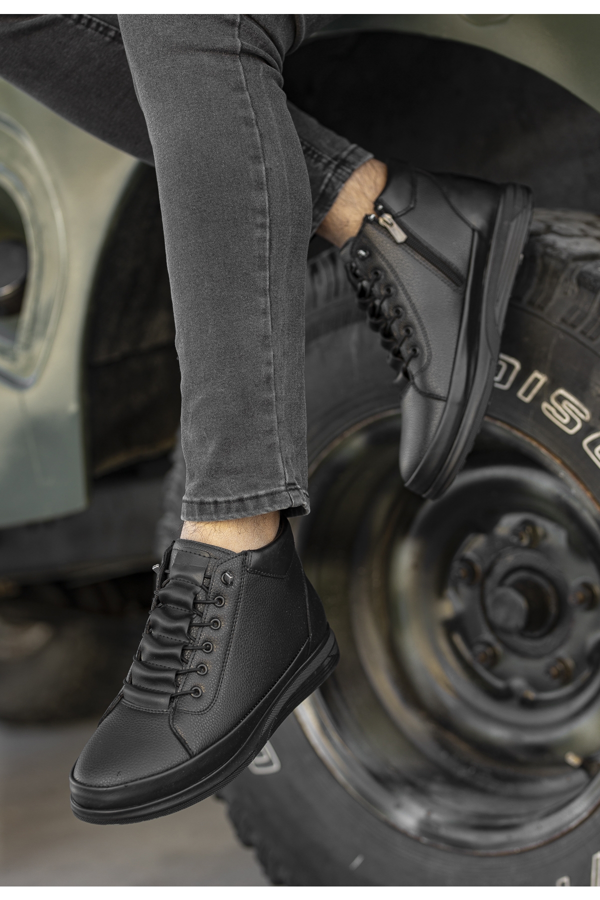 Garantili D877 Soğuk Geçirmez Erkek Bot - Görsel 7