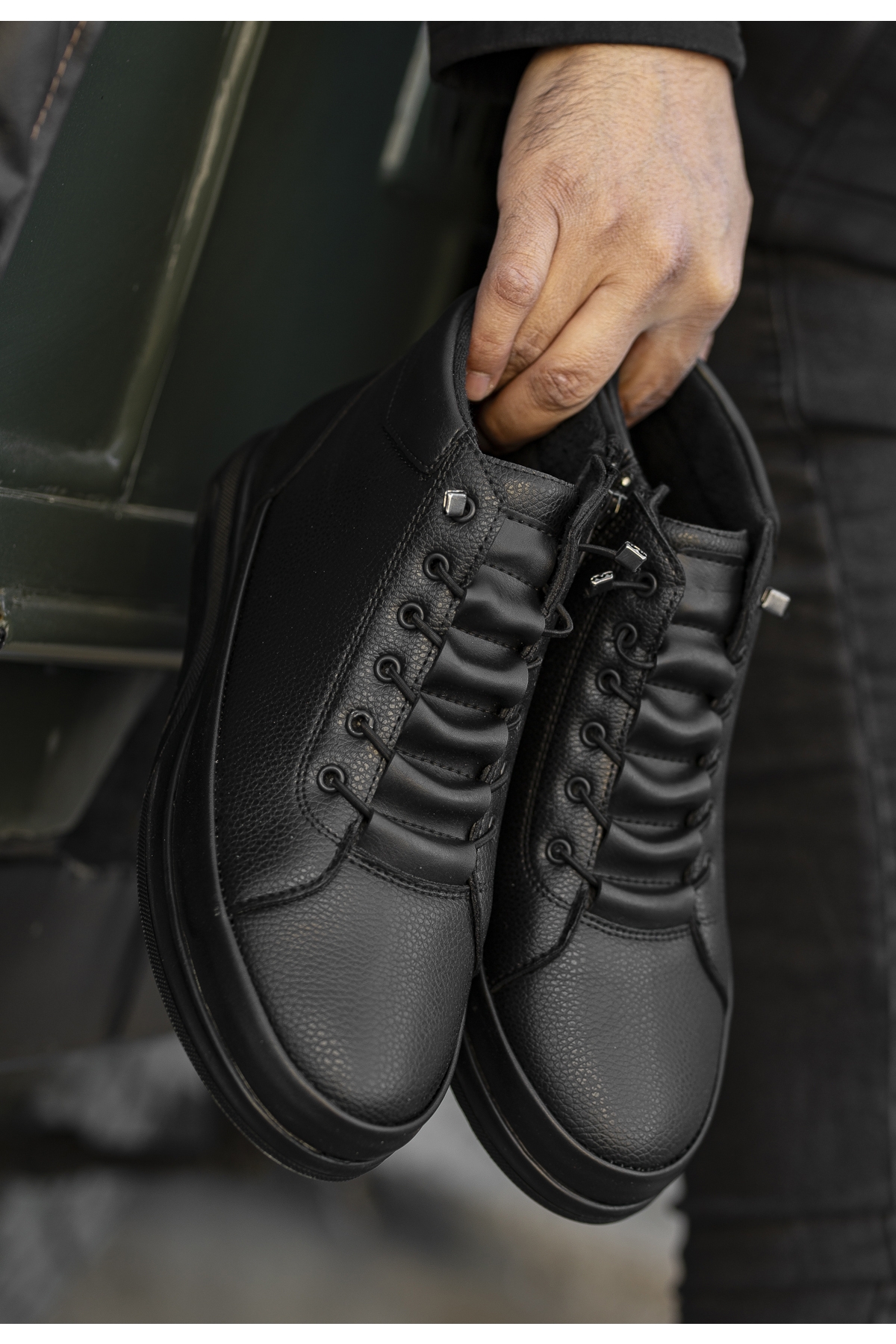 Garantili D877 Soğuk Geçirmez Erkek Bot - Görsel 8