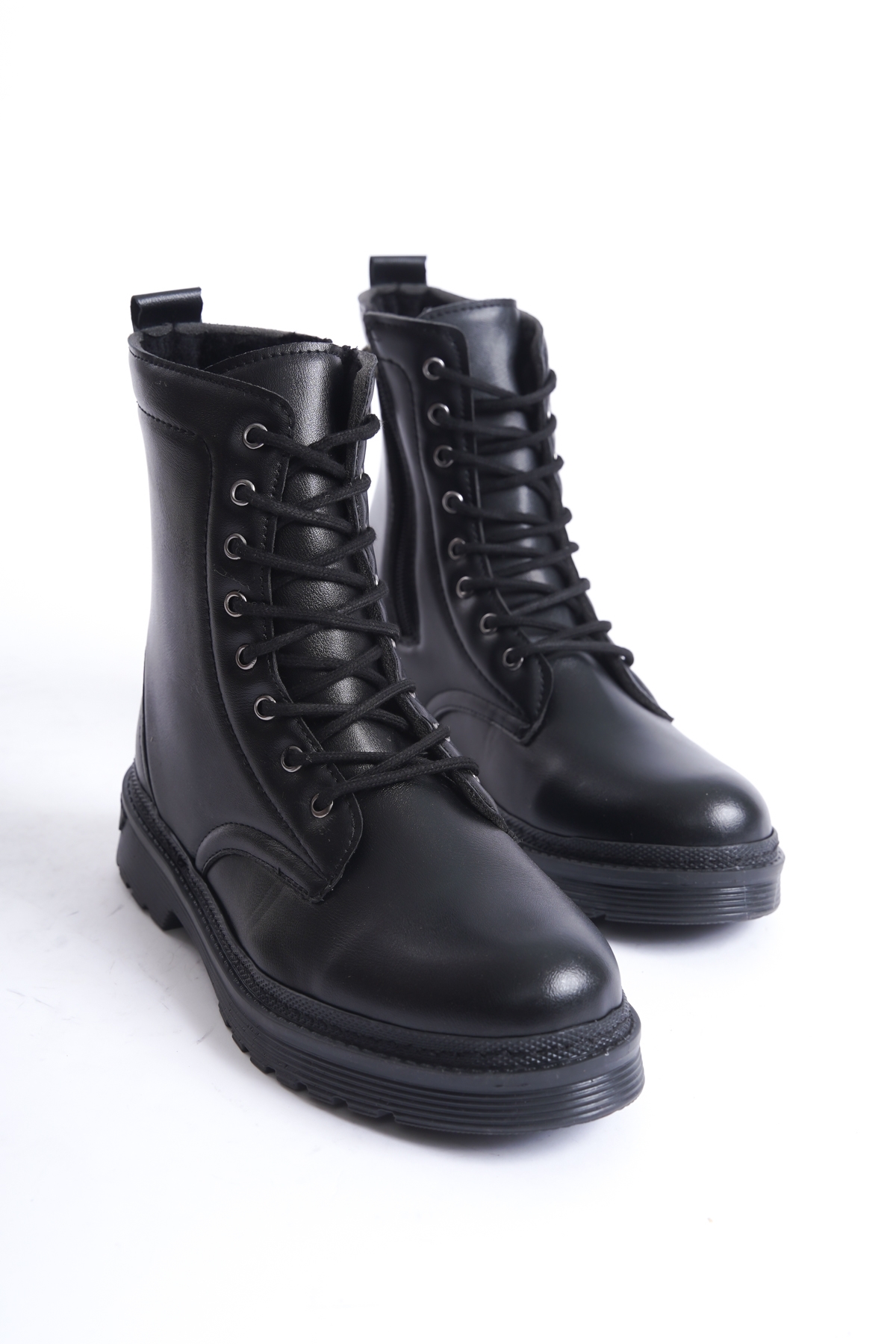 Garantili D0901 Ortopedik Kadın Fermuarlı Bot - Görsel 8