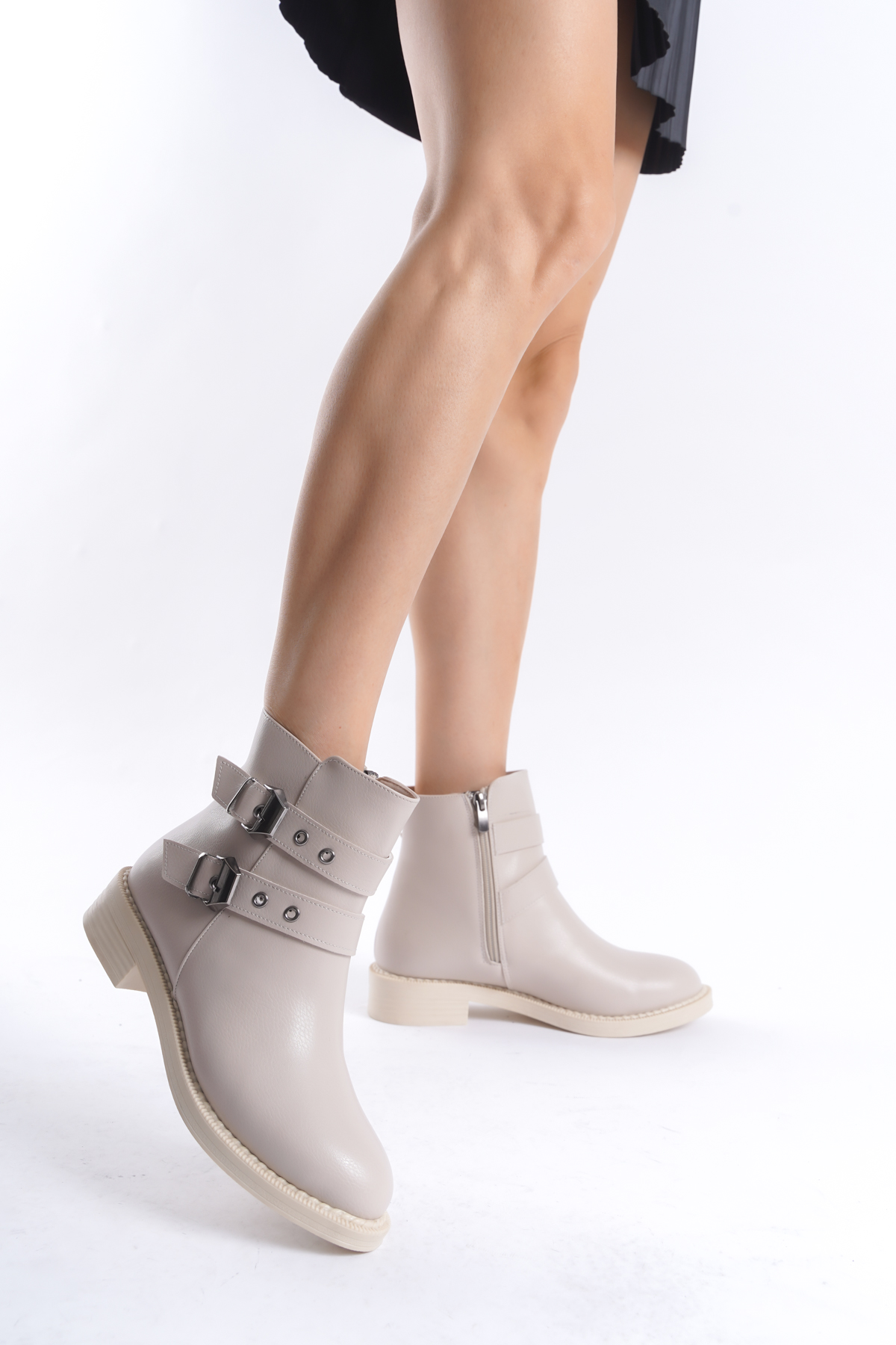 Garantili Lavi Kadın Soğuk Geçirmez Kışlık Bot - Görsel 9