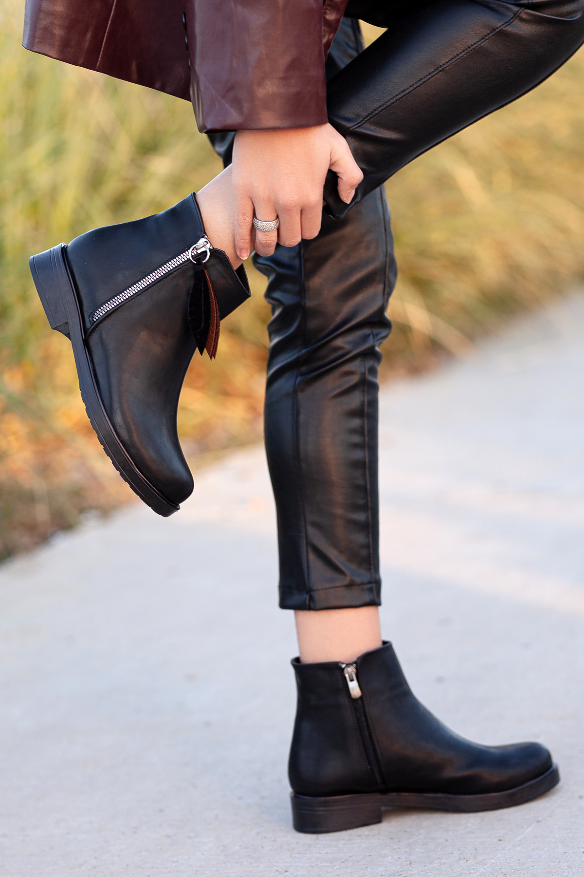 D2005 Günlük Kadın Bot_Siyah - Görsel 2