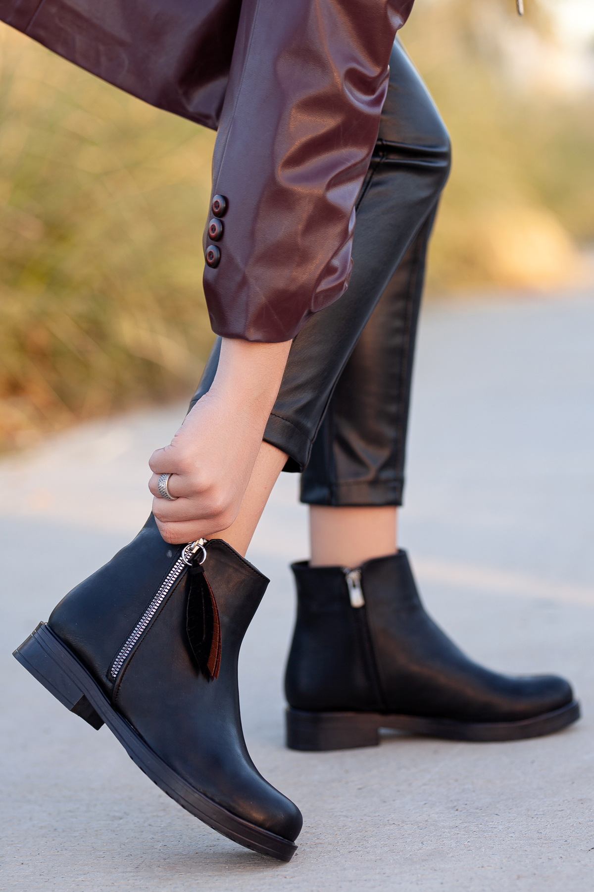 D2005 Günlük Kadın Bot_Siyah - Görsel 3