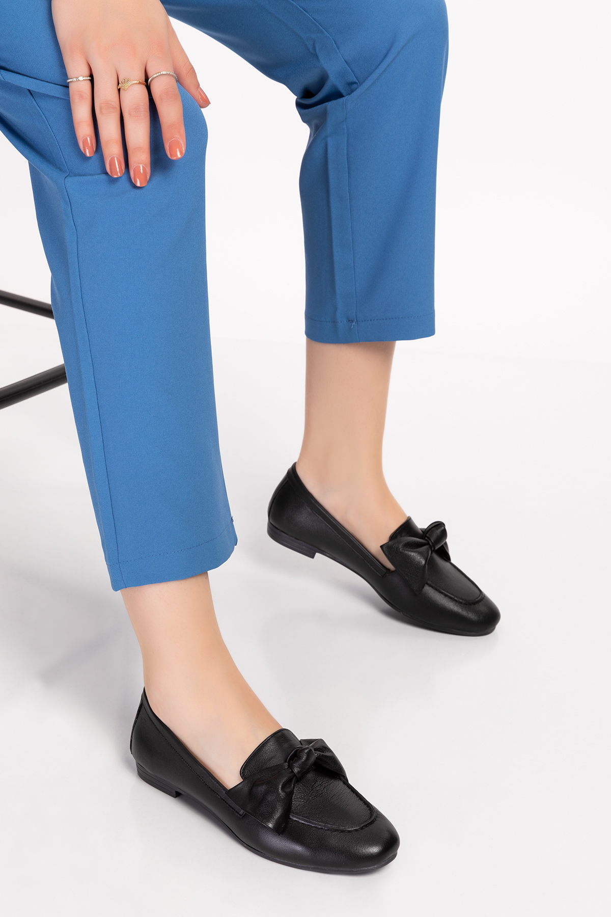 Gondol Hakiki Deri Loafer Ayakkabı esl.108 - Görsel 3