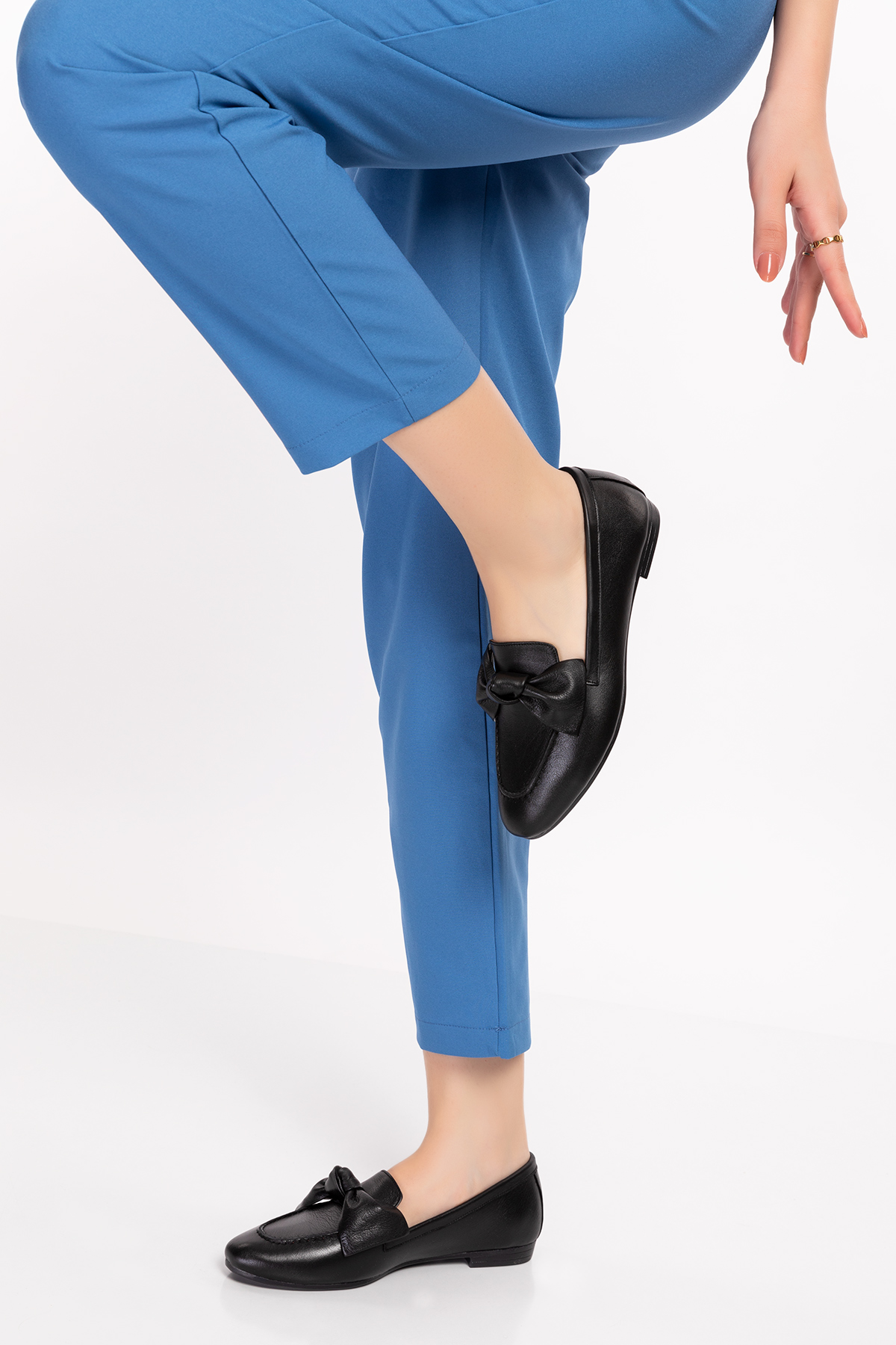 Gondol Hakiki Deri Loafer Ayakkabı esl.108 - Görsel 6