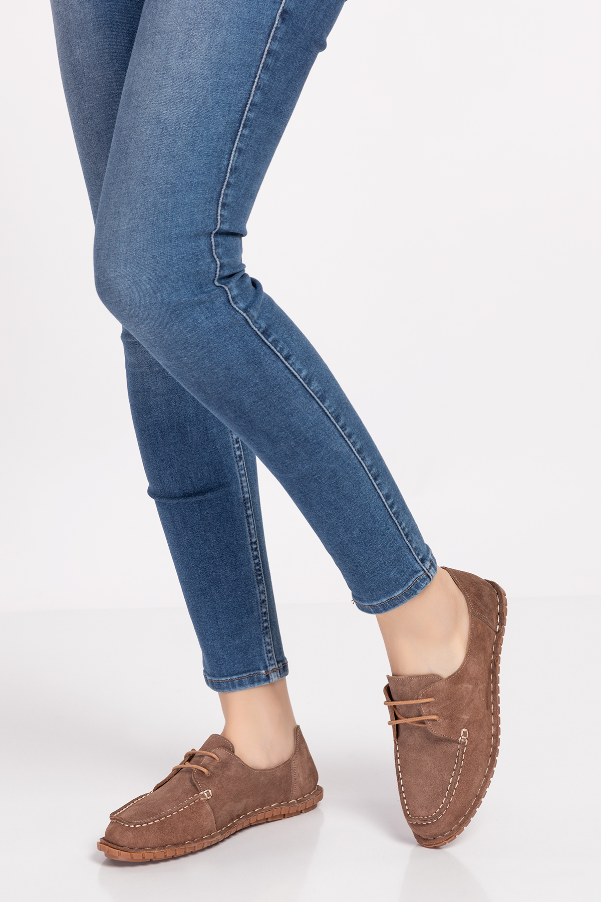 Gondol Hakiki Deri Esnek Hafif Loafer Ayakkabı esl.602 - Görsel 2