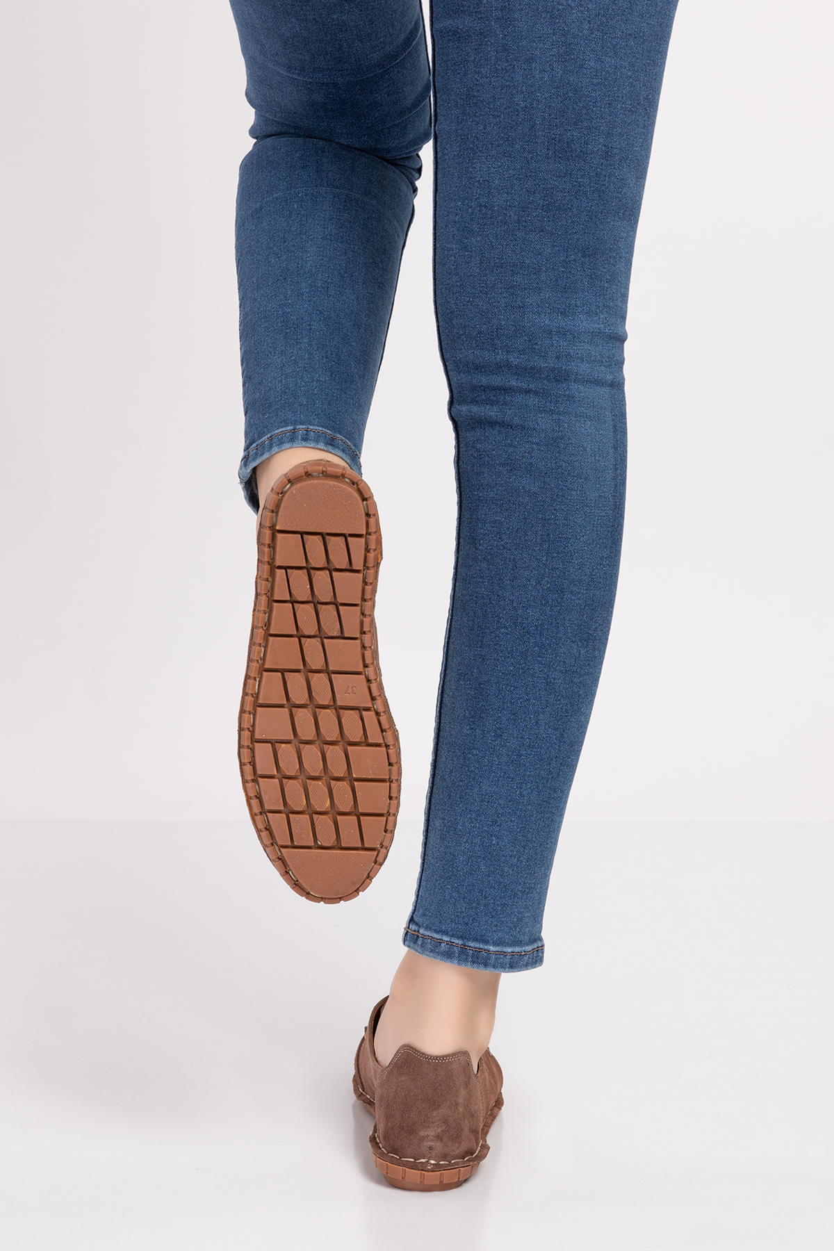 Gondol Hakiki Deri Esnek Hafif Loafer Ayakkabı esl.602 - Görsel 3