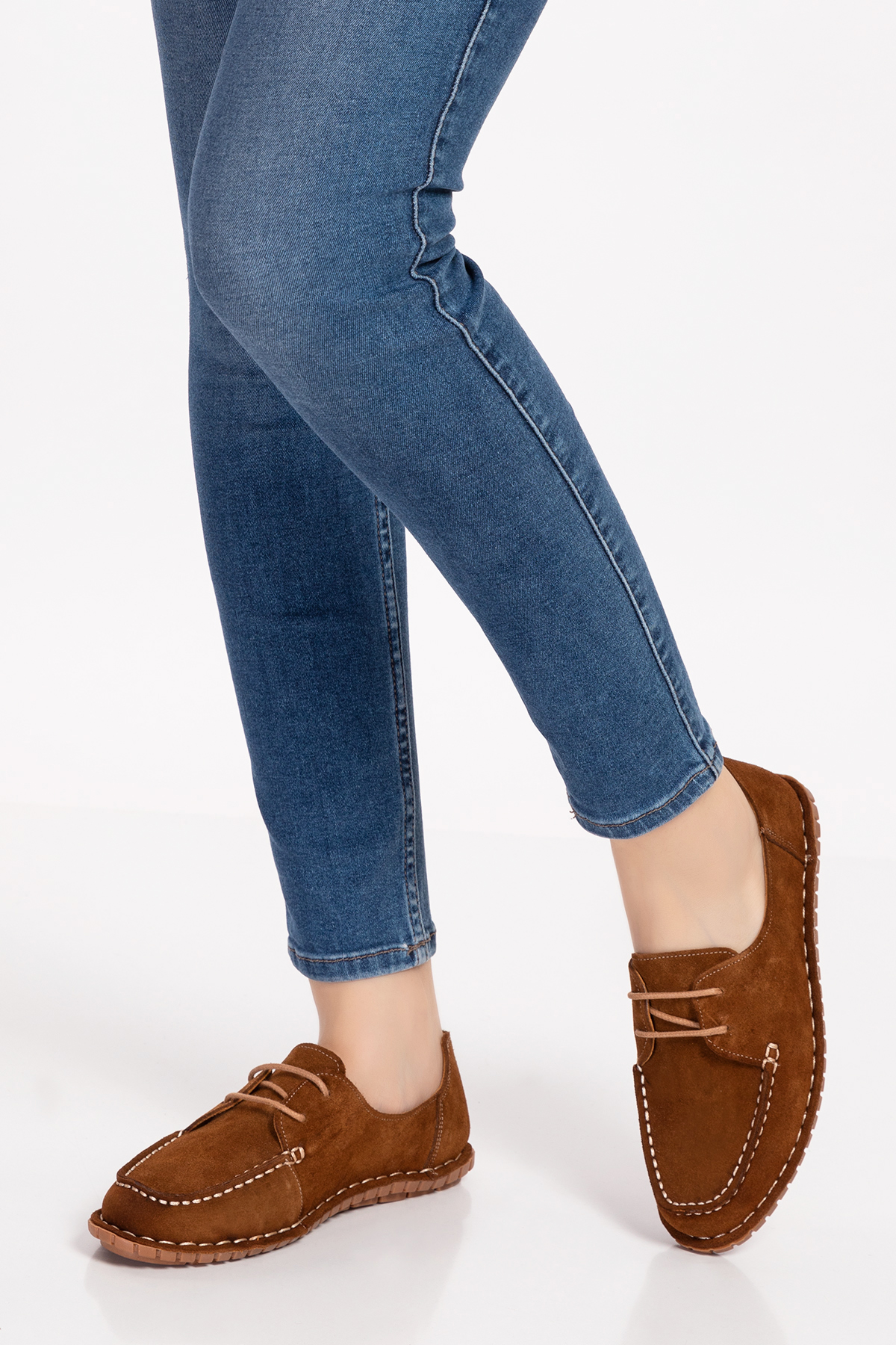 Gondol Hakiki Deri Esnek Hafif Loafer Ayakkabı esl.602 - Görsel 2