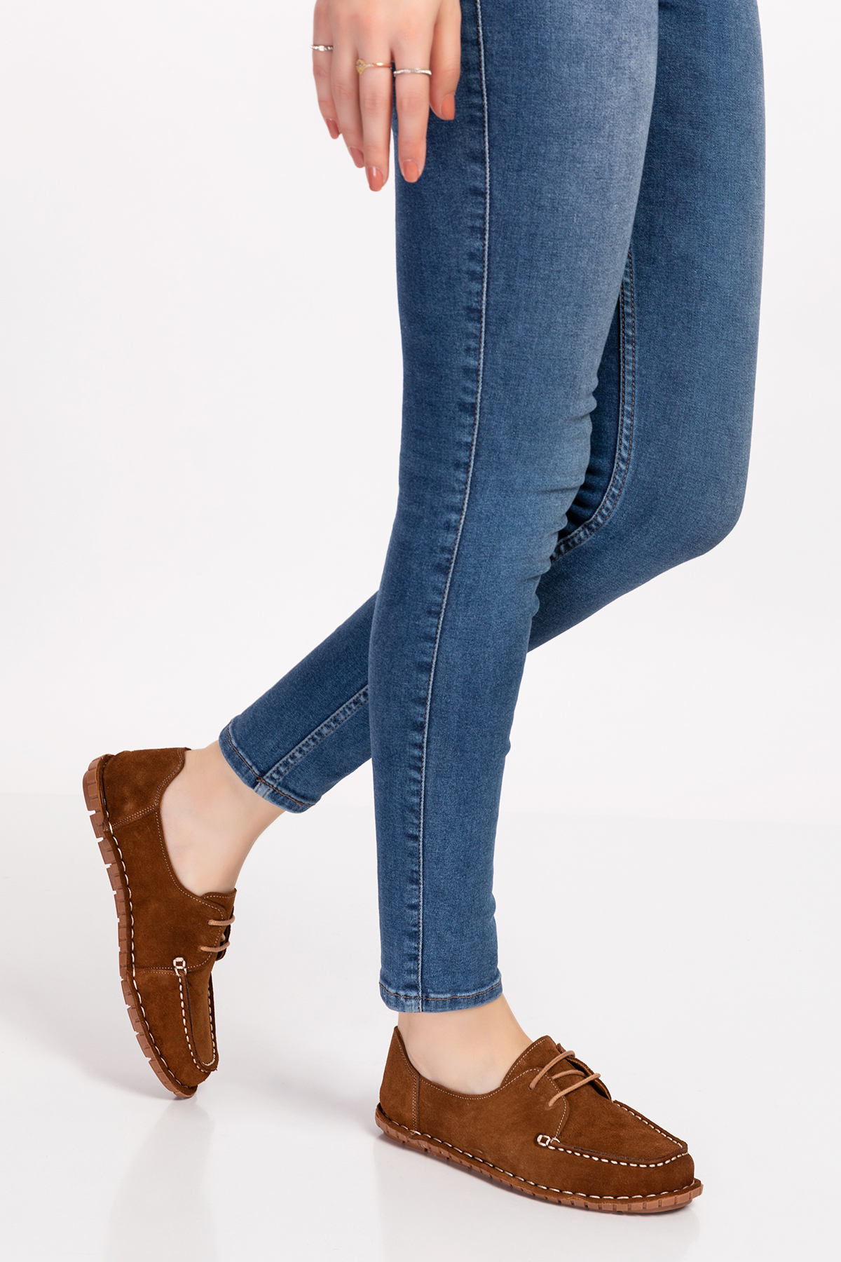 Gondol Hakiki Deri Esnek Hafif Loafer Ayakkabı esl.602 - Görsel 4