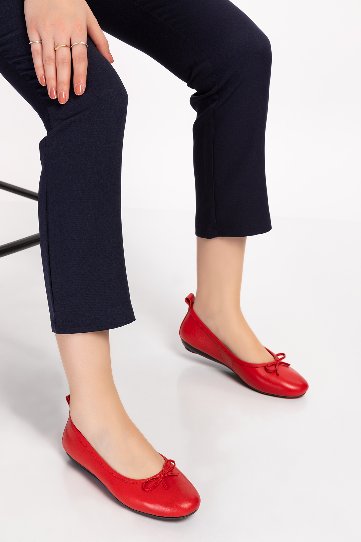 Gondol Hakiki Deri Günlük Babet esl.201 - Görsel 3