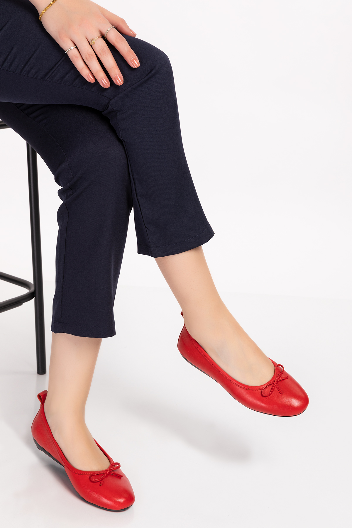 Gondol Hakiki Deri Günlük Babet esl.201 - Görsel 4