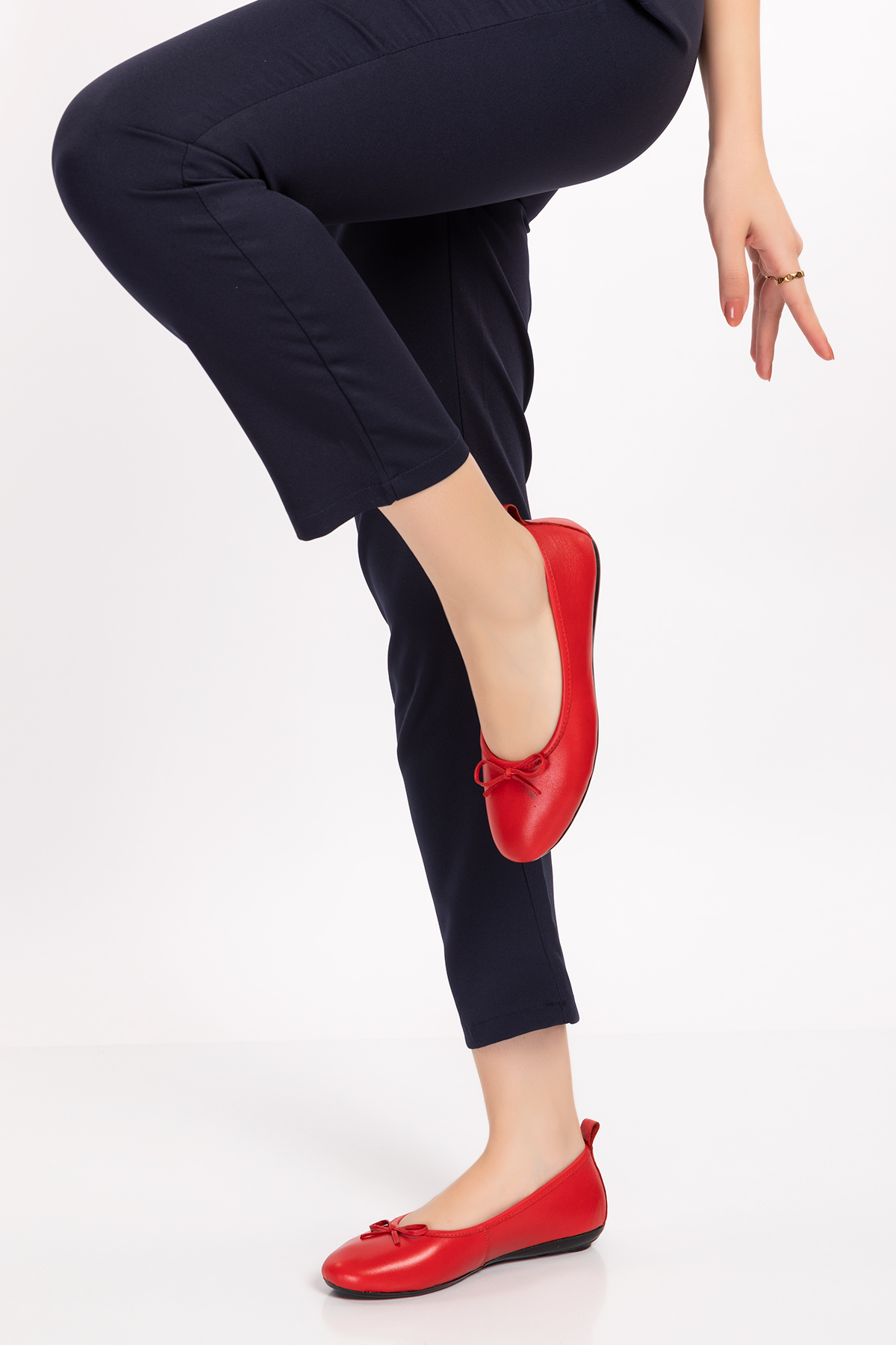 Gondol Hakiki Deri Günlük Babet esl.201 - Görsel 6