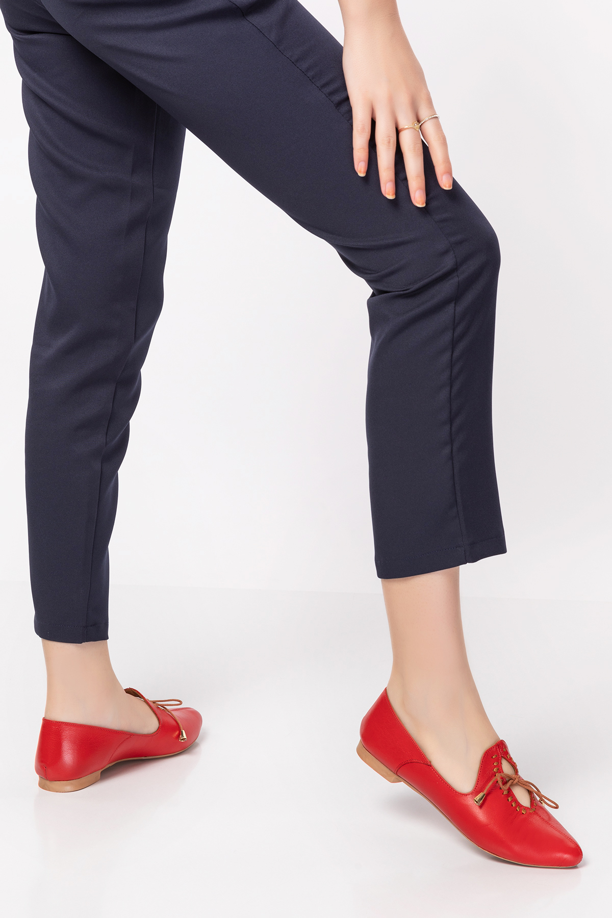 Gondol Hakiki Deri Günlük Babet esl.300 - Görsel 4