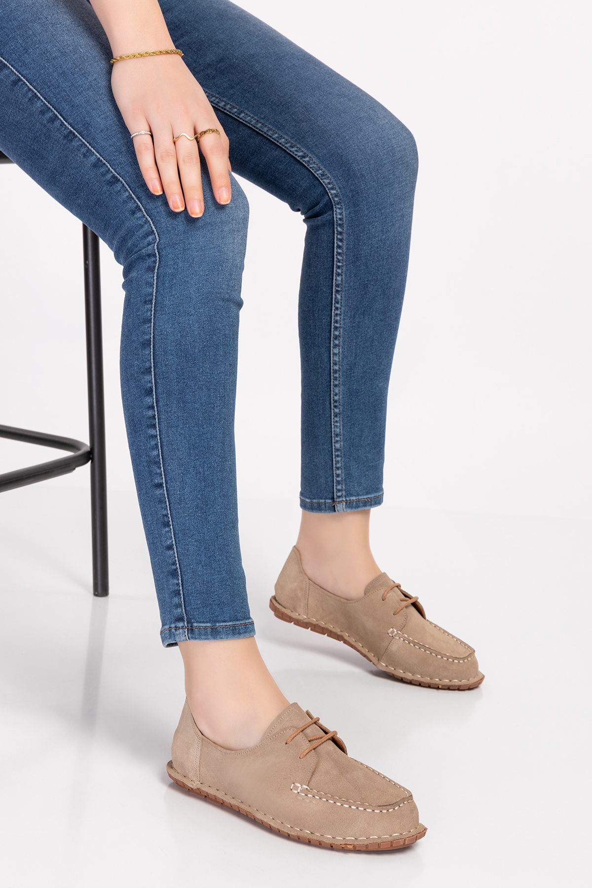 Gondol Hakiki Deri Esnek Hafif Loafer Ayakkabı esl.602 - Görsel 3