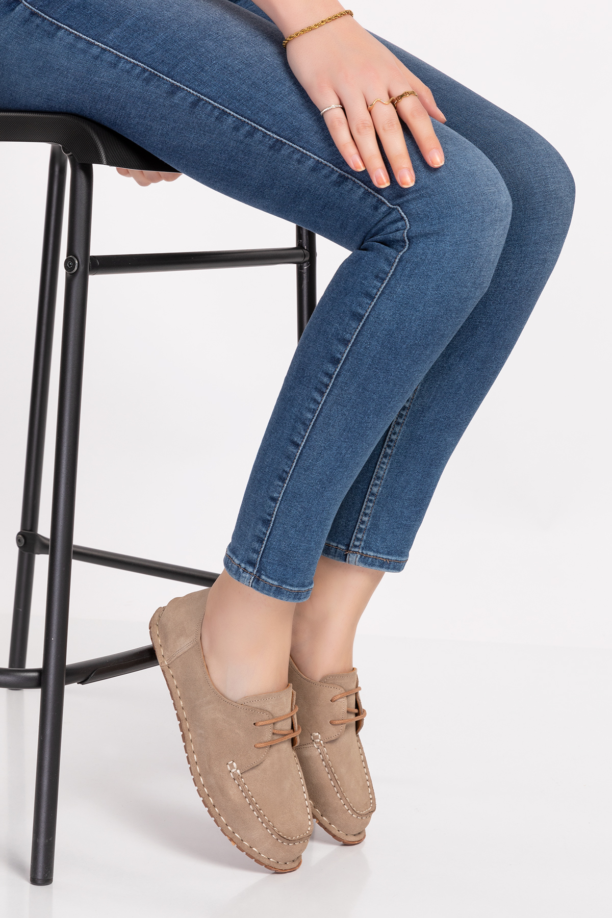 Gondol Hakiki Deri Esnek Hafif Loafer Ayakkabı esl.602 - Görsel 4