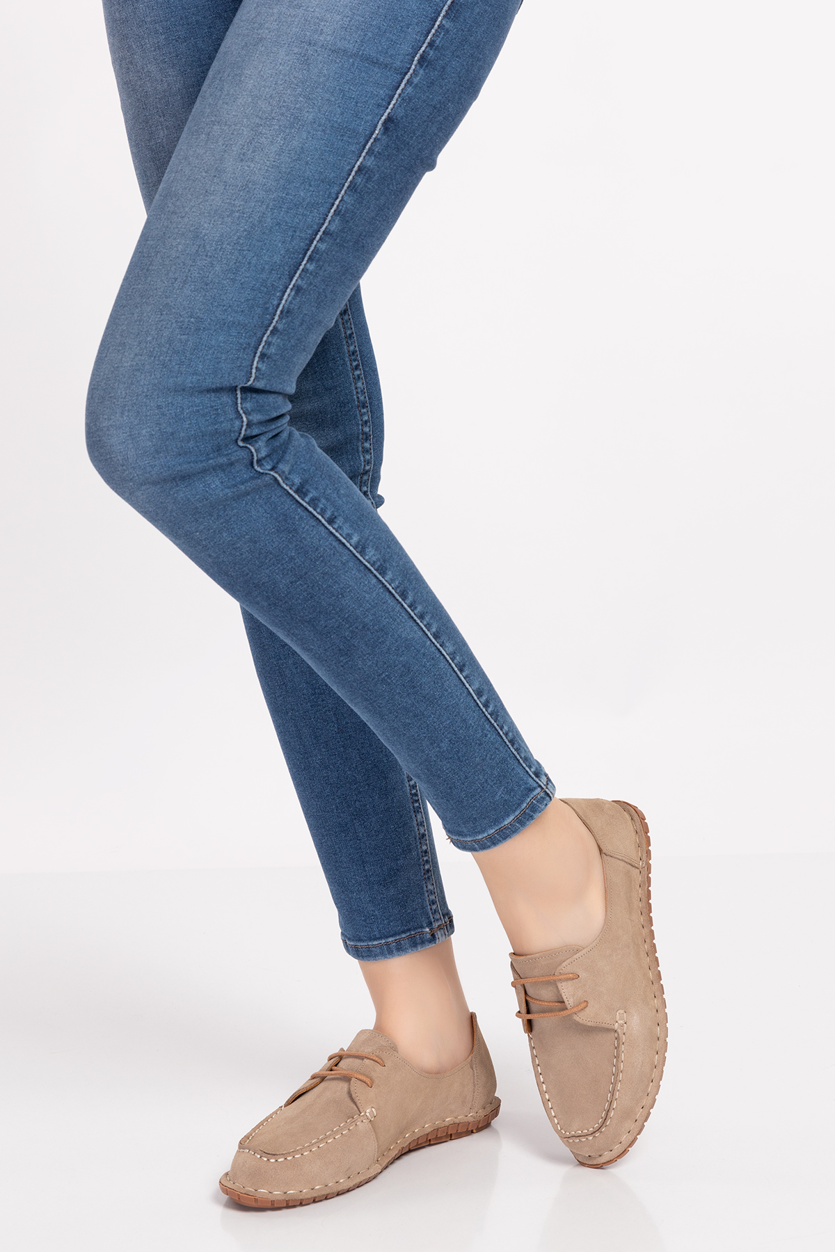 Gondol Hakiki Deri Esnek Hafif Loafer Ayakkabı esl.602 - Görsel 6