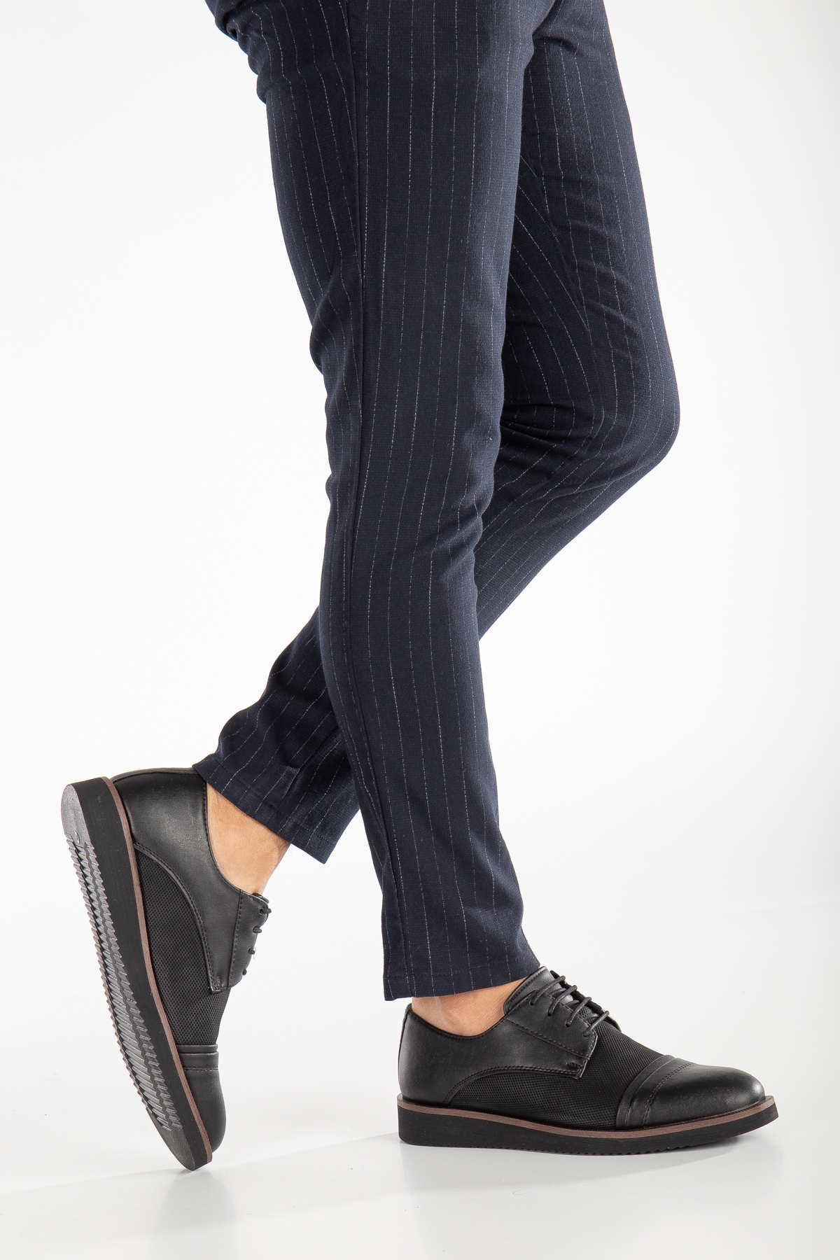 Daxtors Daxtors Siyah Garantili D481 Günlük Ortopedik Erkek Klasik Ayakkabı | Flo Siyah - 9. görsel